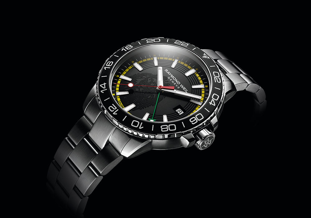 THE NEW TANGO GMT BOB MARLEY LIMITED EDITION TIMEPIECE – RAYMOND WEIL