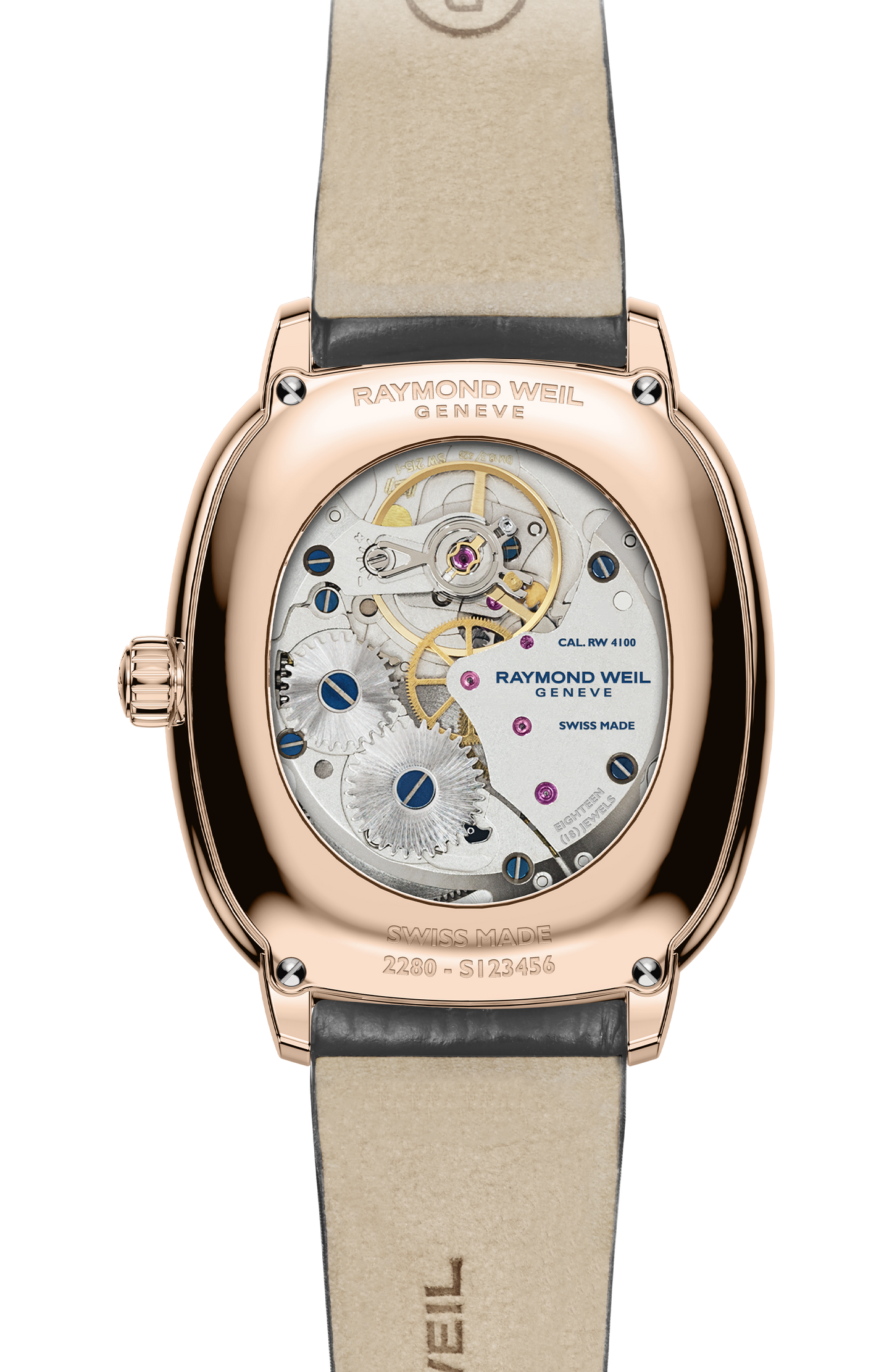 Toccata Heritage Copper dial Mechanical Watch, 33 x 38 mm