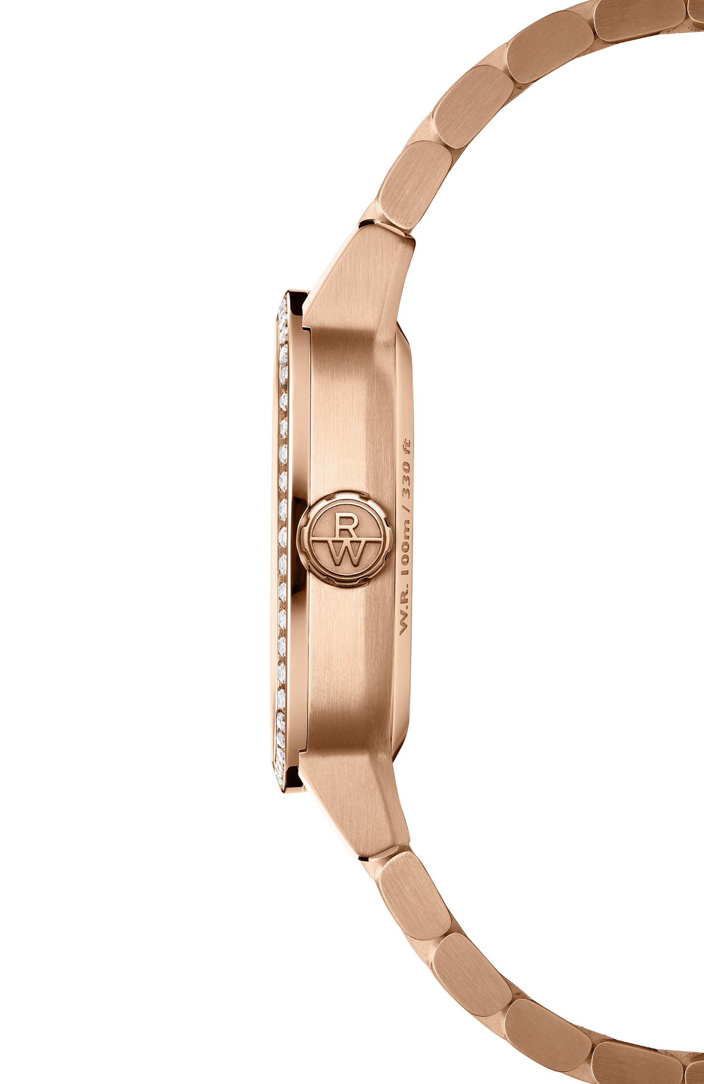 Freelancer Ladies Automatic Moon Phase Cushion Shape Watch, 34 x 34 mm