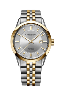 Freelancer Men's Automatic Classic Two-Tone Yellow Gold Date Watch, 42 mm