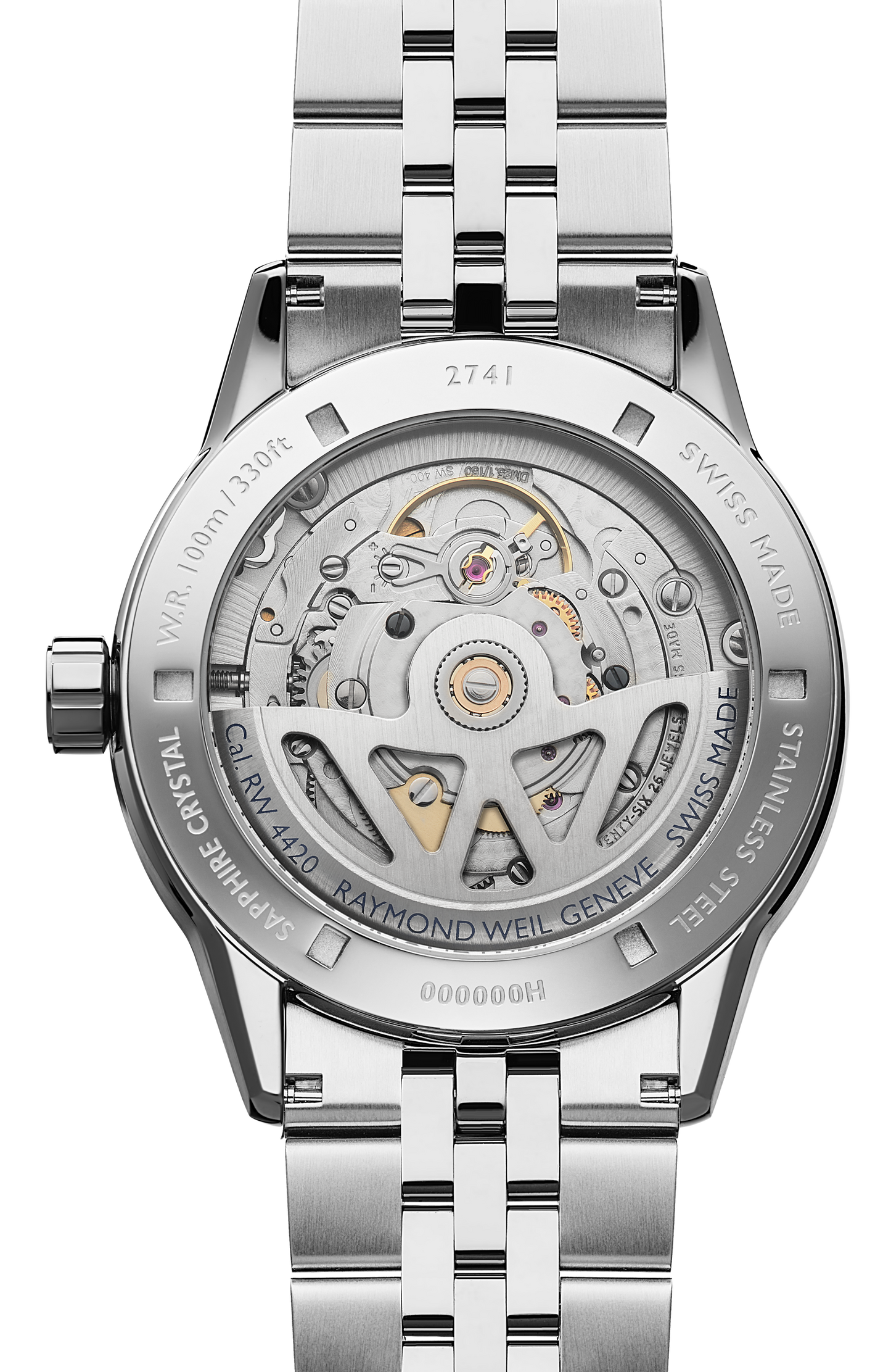 Freelancer Men's Automatic Blue Dial Stainless Steel Bracelet Watch, 40 mm
