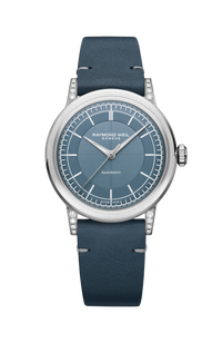 Millesime Automatic Central Seconds Diamonds Watch, 35 mm