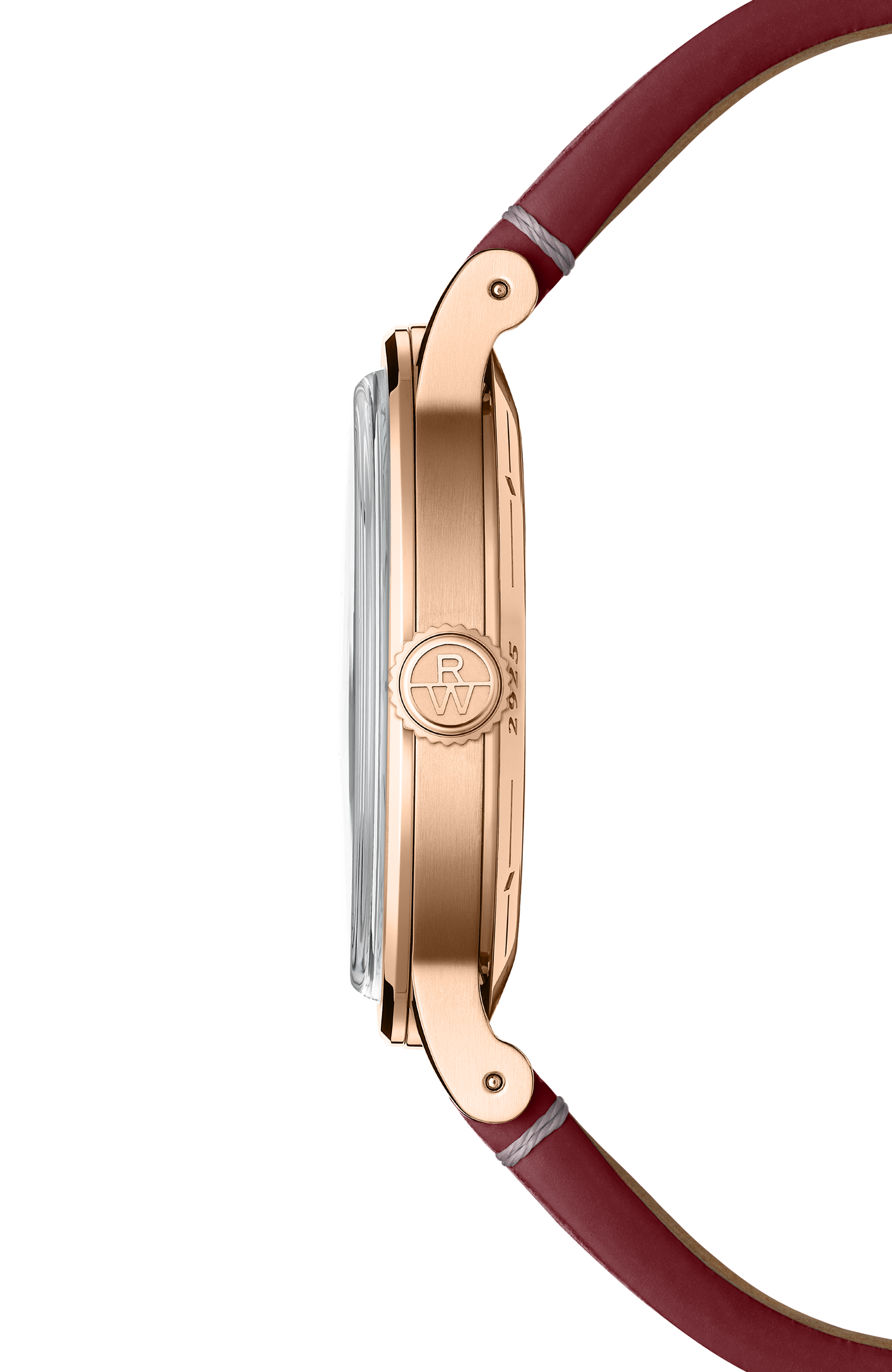 Millesime Automatic Central Seconds Red Grape Dial Watch, 39 mm