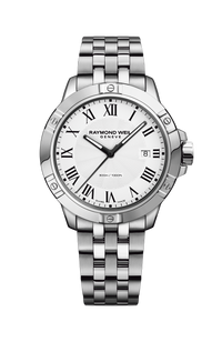 Tango Classic Men's Quartz Stainless Steel White Dial Watch, 41 mm