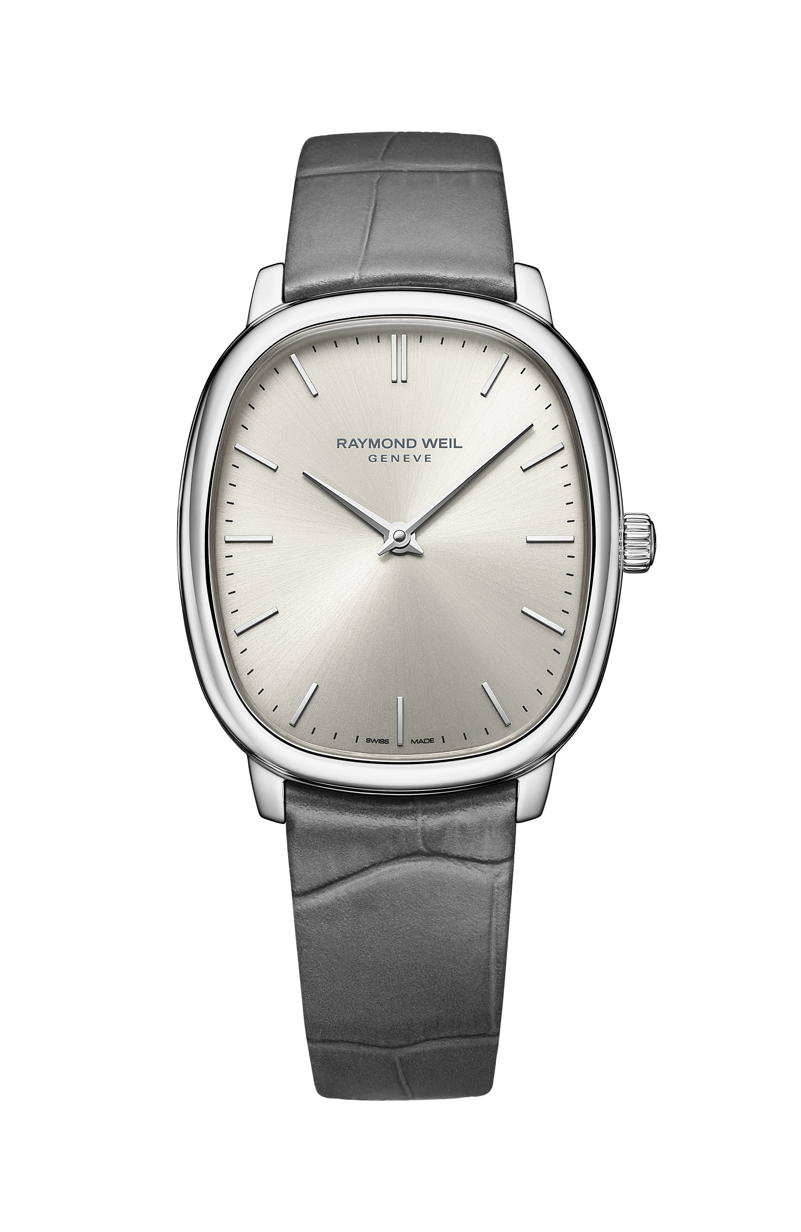 Montre mécanique Toccata Heritage cadran argent vieilli, 33 x 38 mm