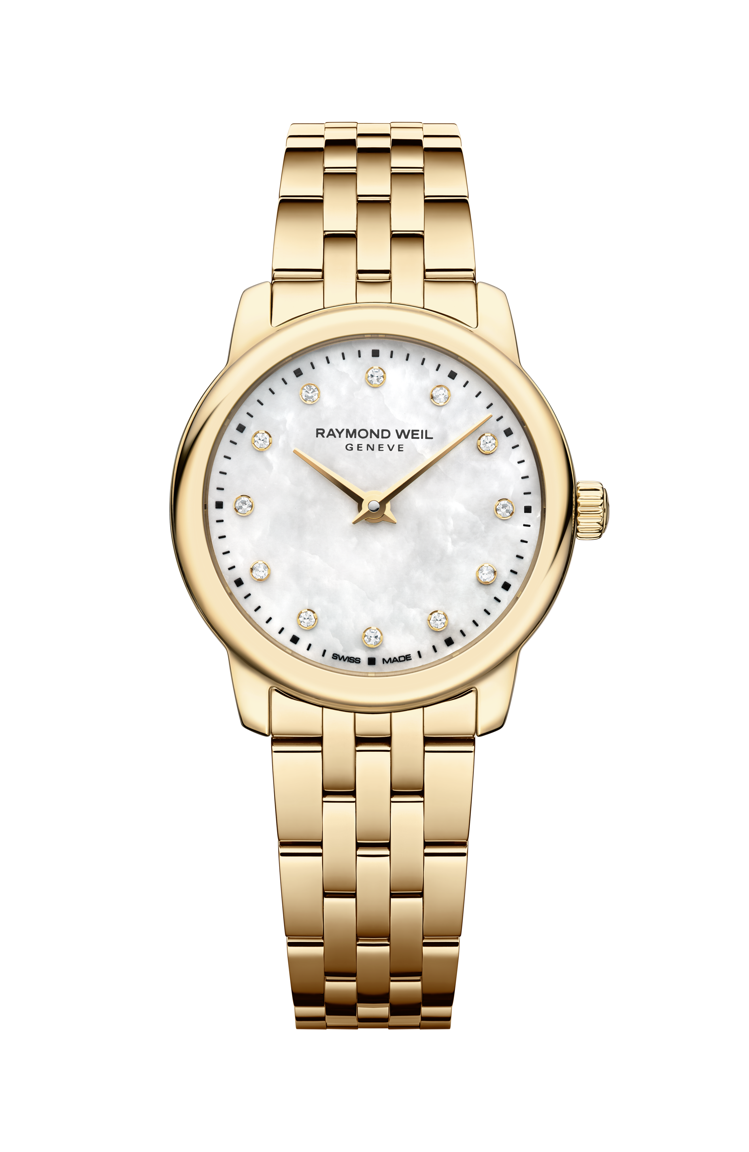 RAYMOND WEIL ゴールド腕時計 Classic Ladies Gold Diamond Quartz Watch - Toccata | RAYMOND WEIL