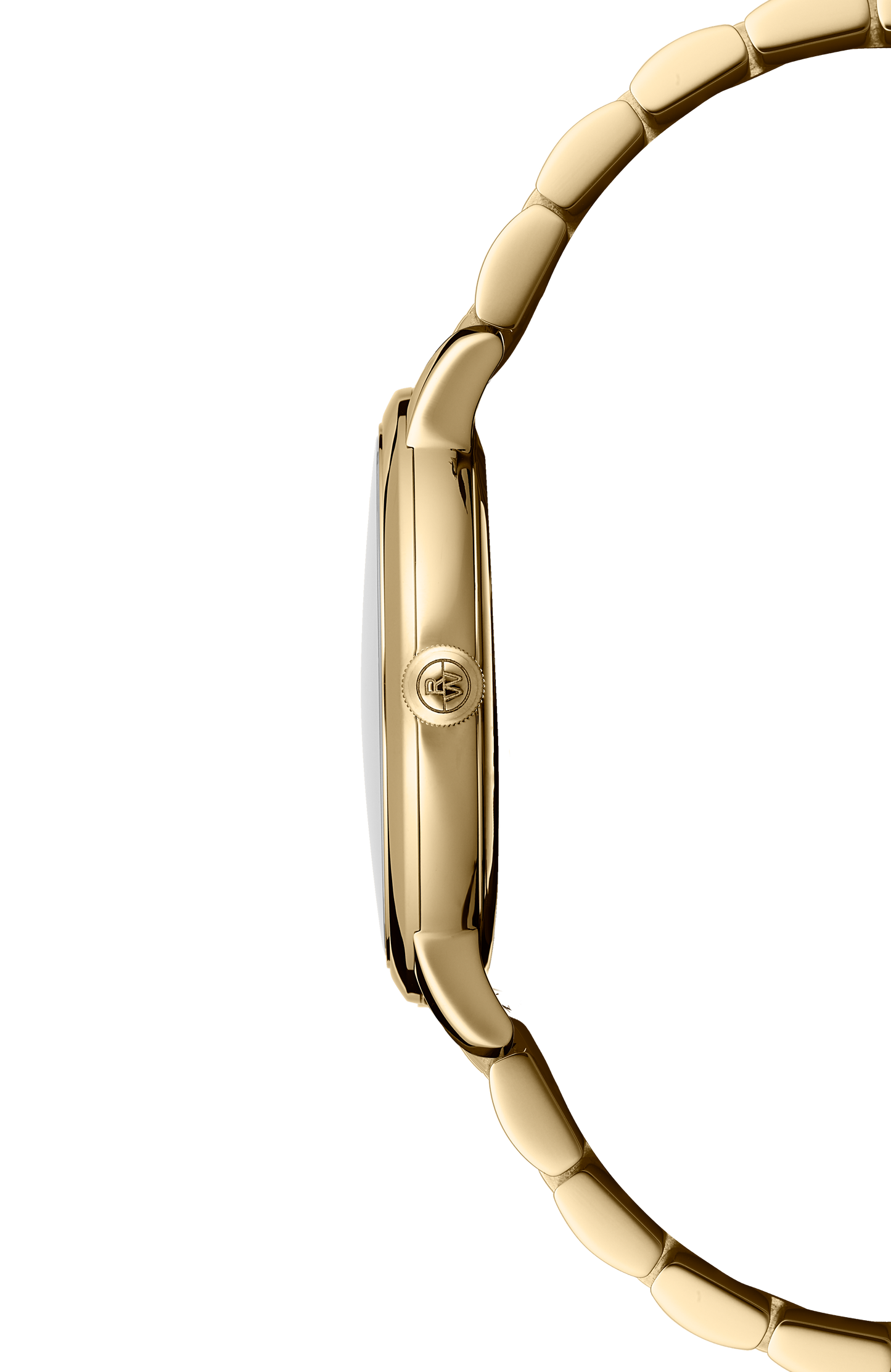Montre à quartz Toccata classique en PVD or jaune pour homme, 39 mm