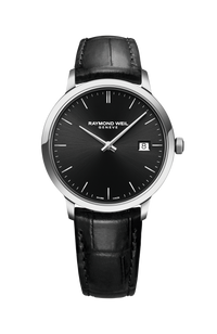Toccata Men's Classic Black Dial Quartz Watch , 39mm