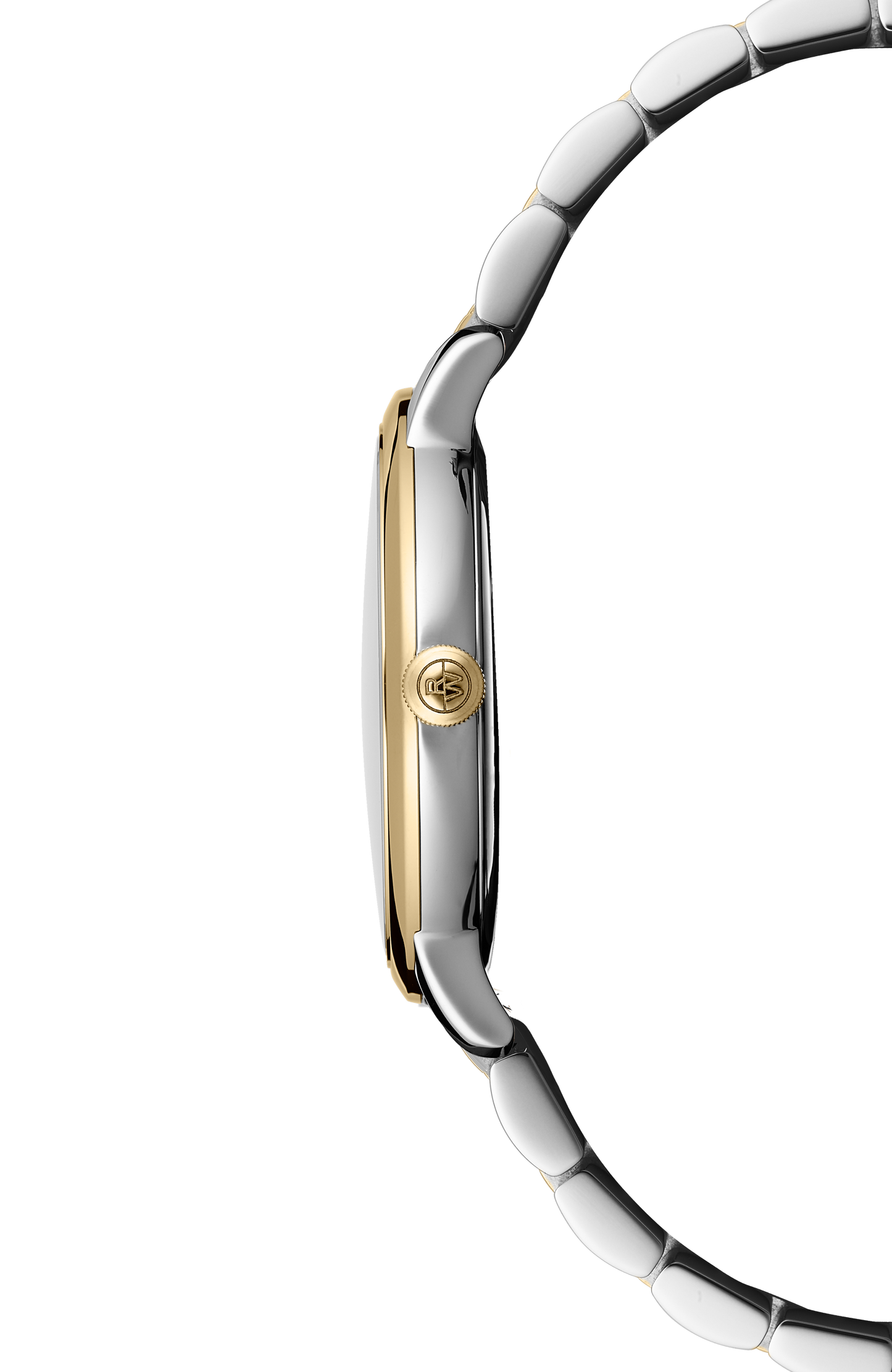Montre à quartz Toccata classique en PVD or jaune pour homme, 39 mm