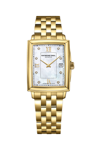 Toccata Ladies Gold Diamond Quartz Watch, 22 x 28 mm