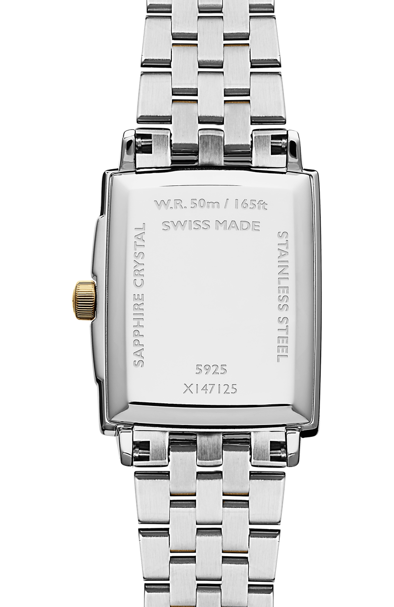 Toccata Ladies Two-tone Diamond Quartz Watch, 22 x 28 mm