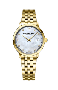 Toccata Ladies Classic Gold Diamond Steel Quartz Watch, 29 mm