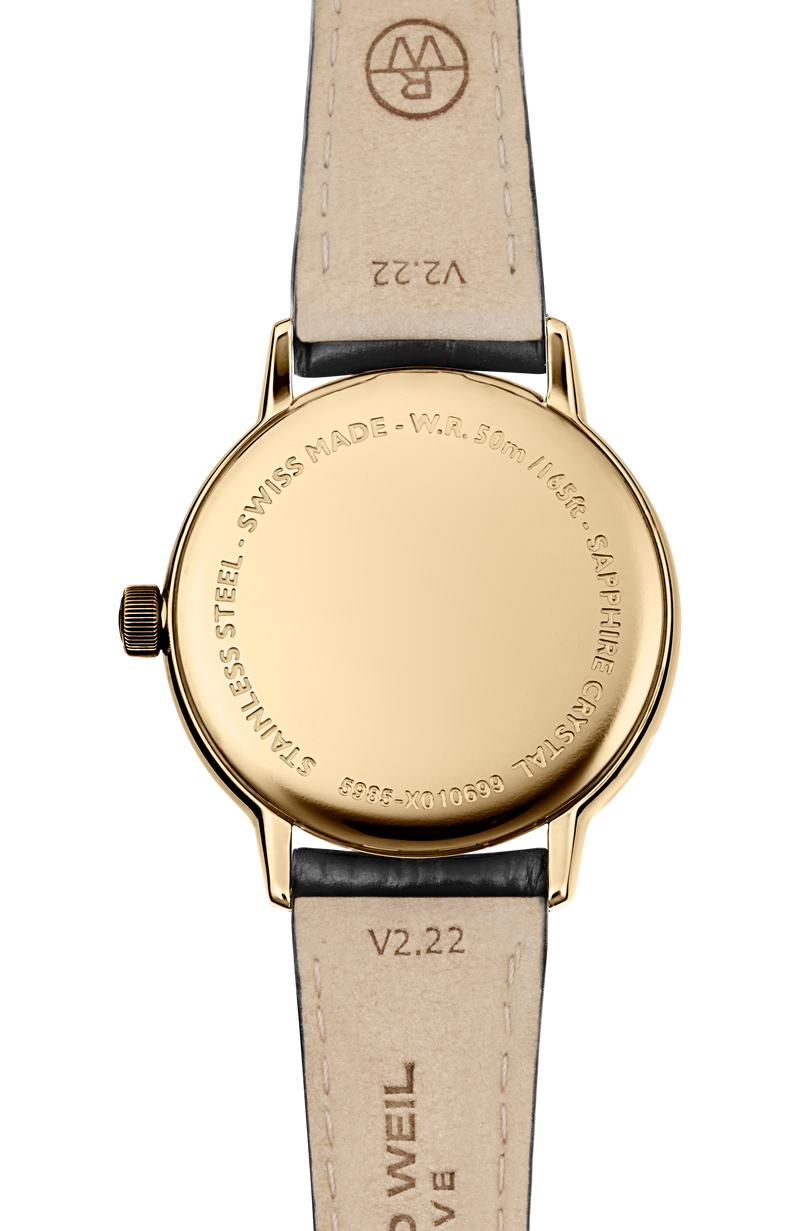 Montre à quartz Toccata classique en acier pour femme, 29 mm