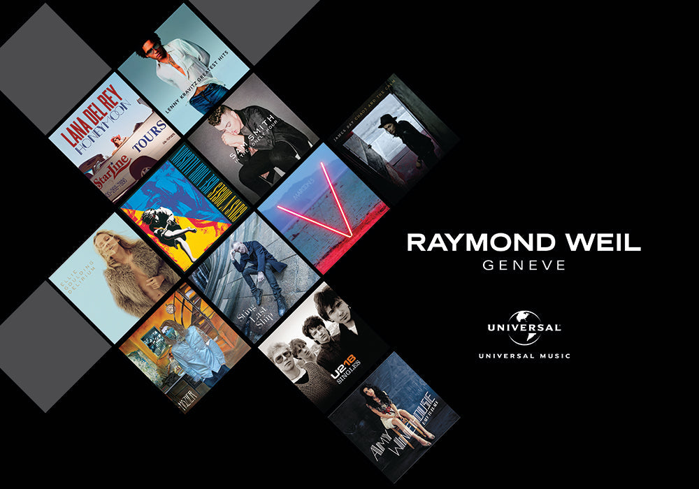 RAYMOND WEIL ANNOUNCES AN EXCEPTIONAL PARTNERSHIP WITH THE WORLD’S LEADING MUSIC COMPANY - UNIVERSAL MUSIC