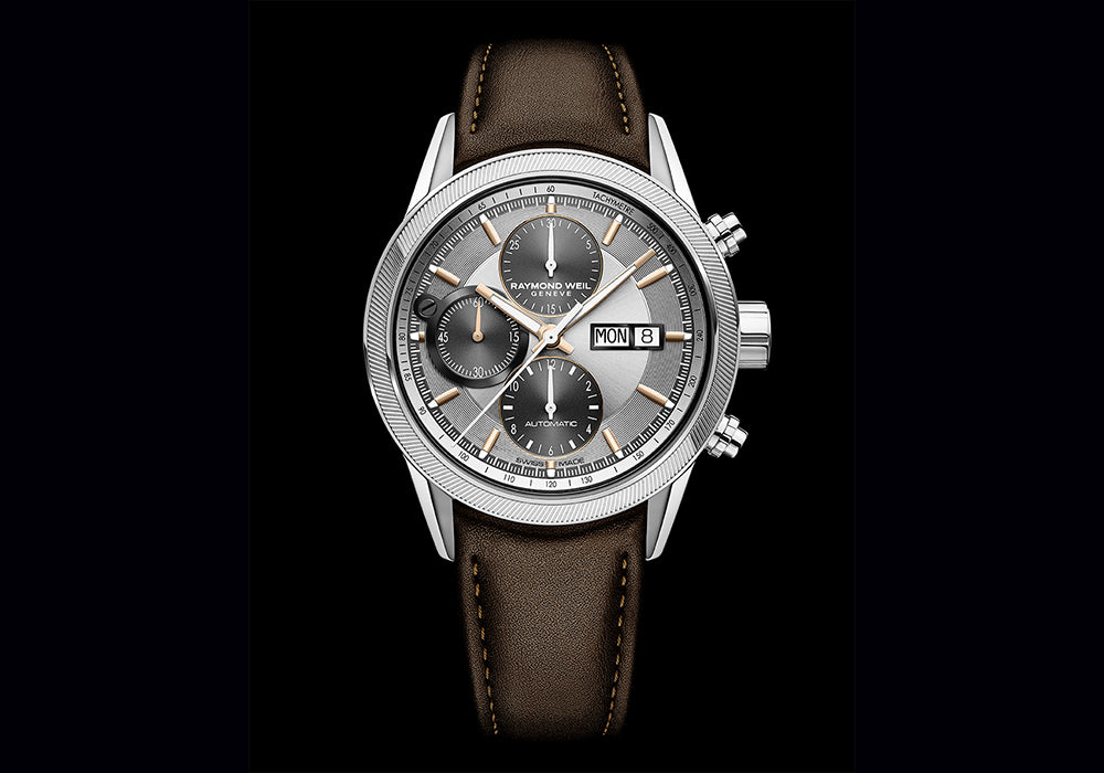 RAYMOND WEIL’S EMBLEMATIC CHRONOGRAPH
