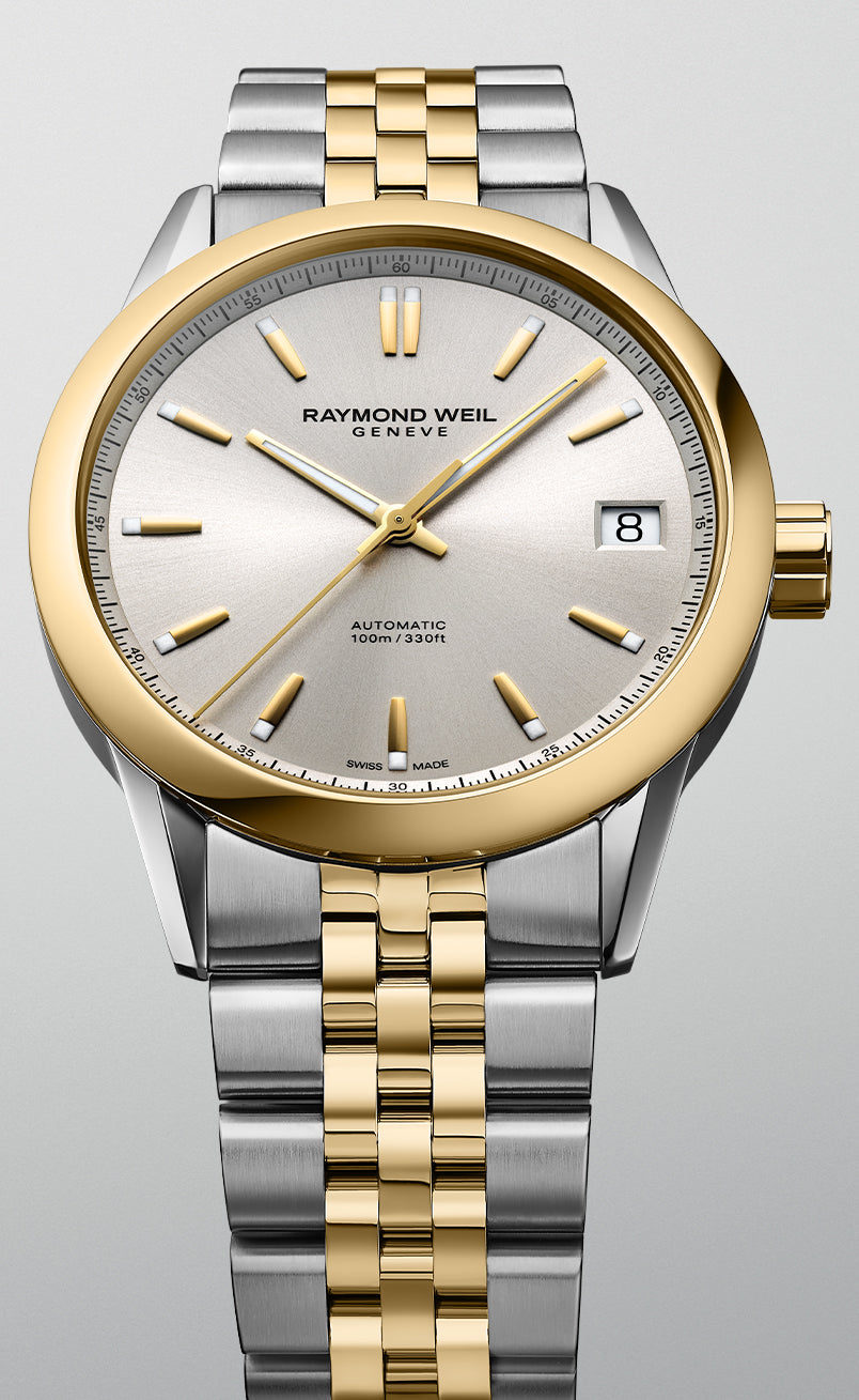 Freelancer - Men's Classic Two-tone Automatic Date Watch | RAYMOND