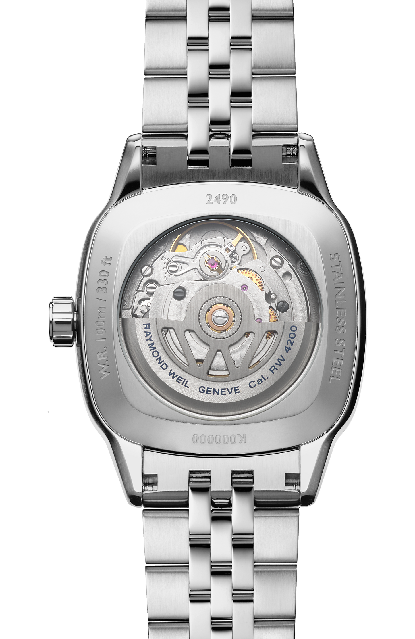 Montre automatique Freelancer cadran bleu pour femme, 34 x 34 mm