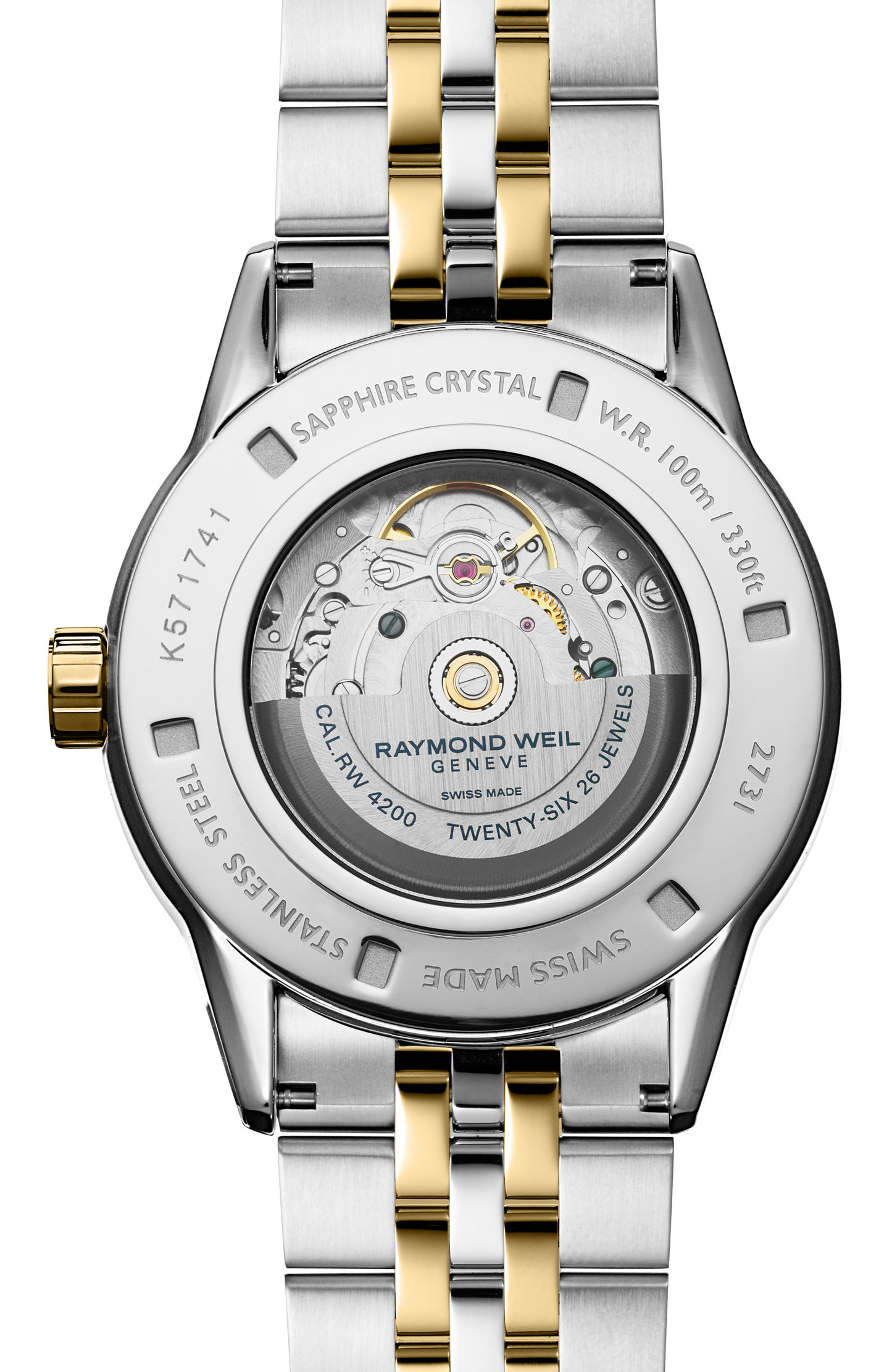 Freelancer Men's Automatic Classic Two-Tone Yellow Gold Date Watch, 42 mm