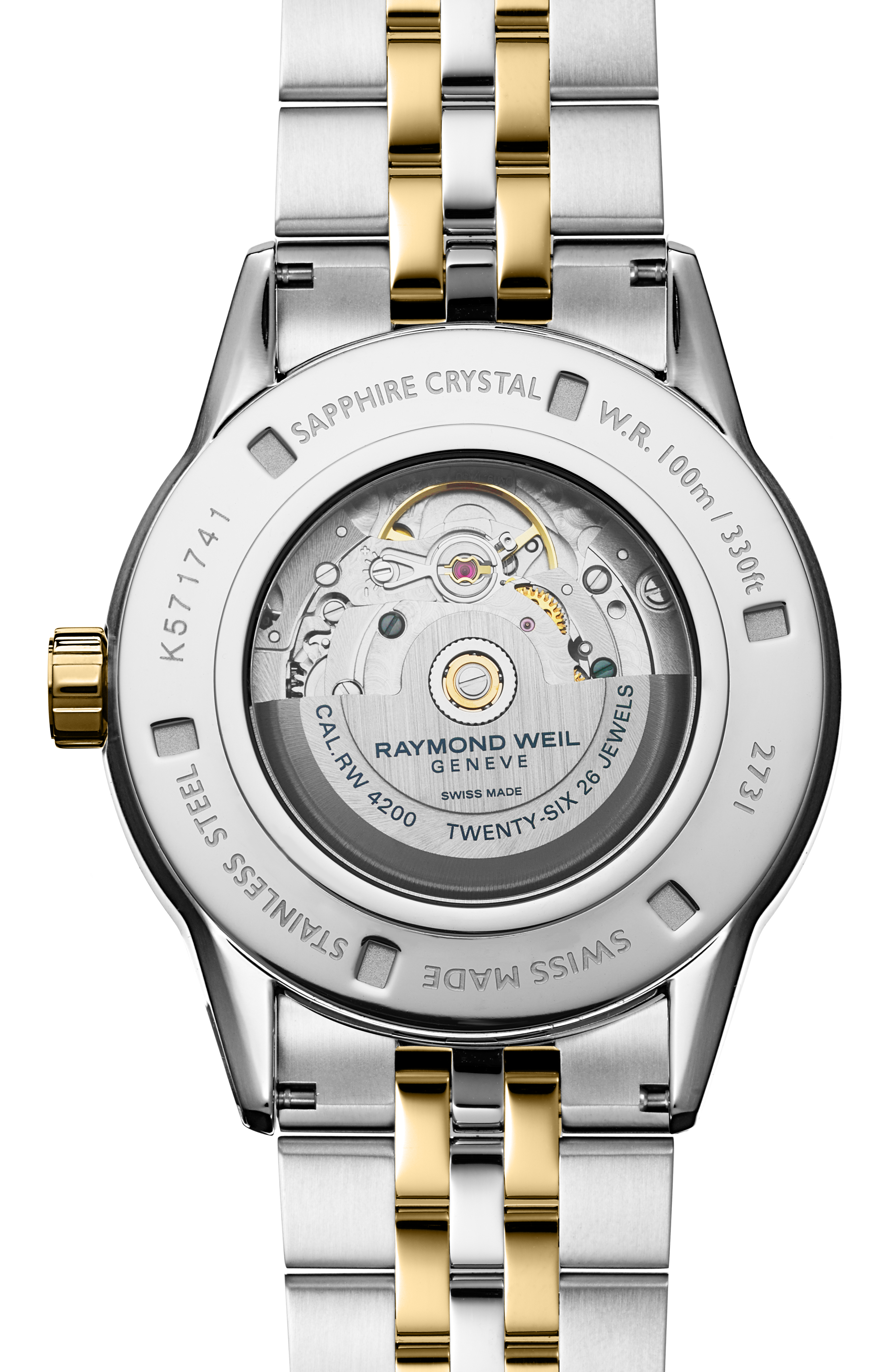 Freelancer Men's Automatic Classic Two-Tone Yellow Gold Date Watch, 42 mm