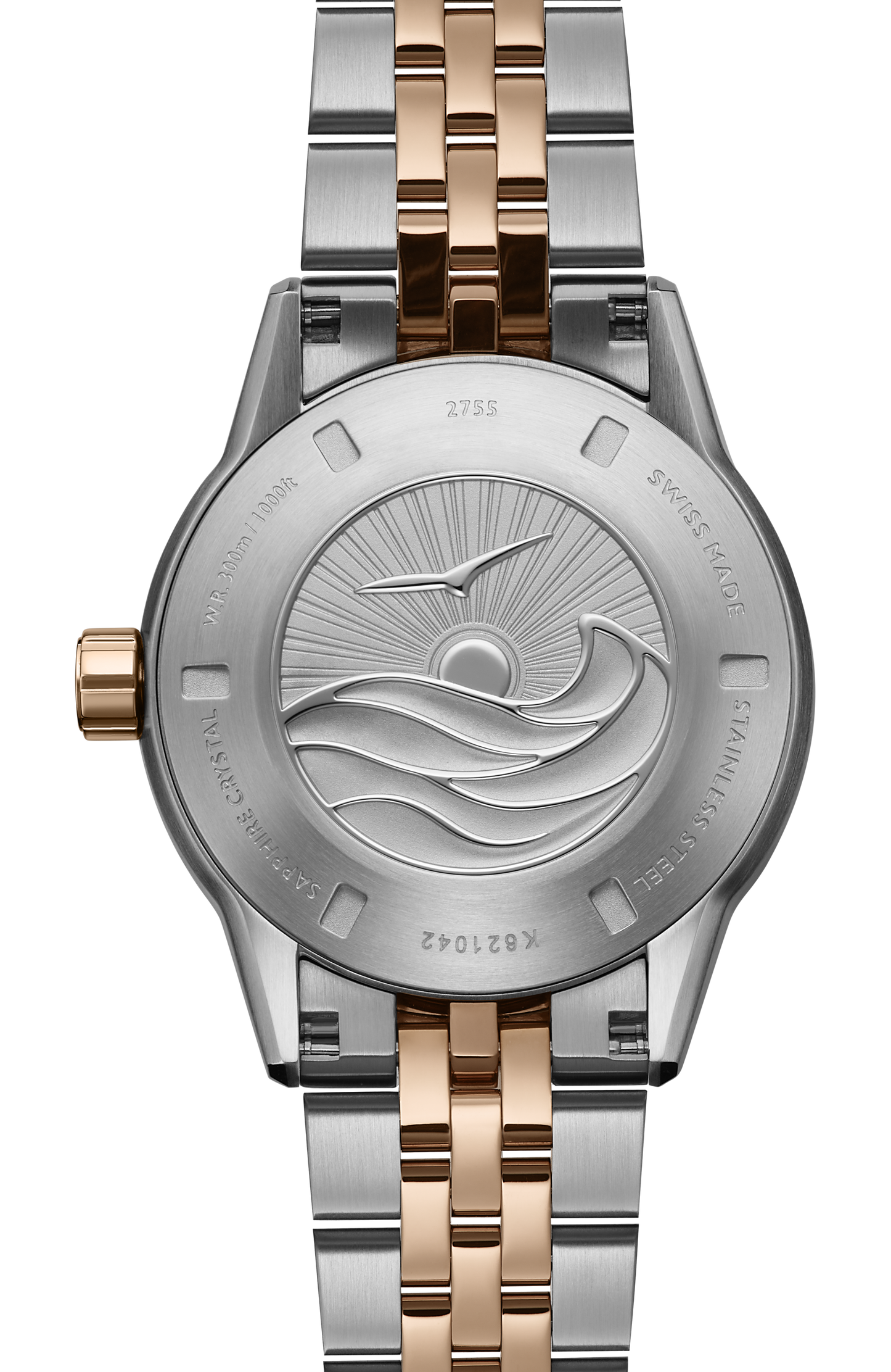 Freelancer Diver Rose Gold PVD Two-Tone Automatic Watch, 36 mm