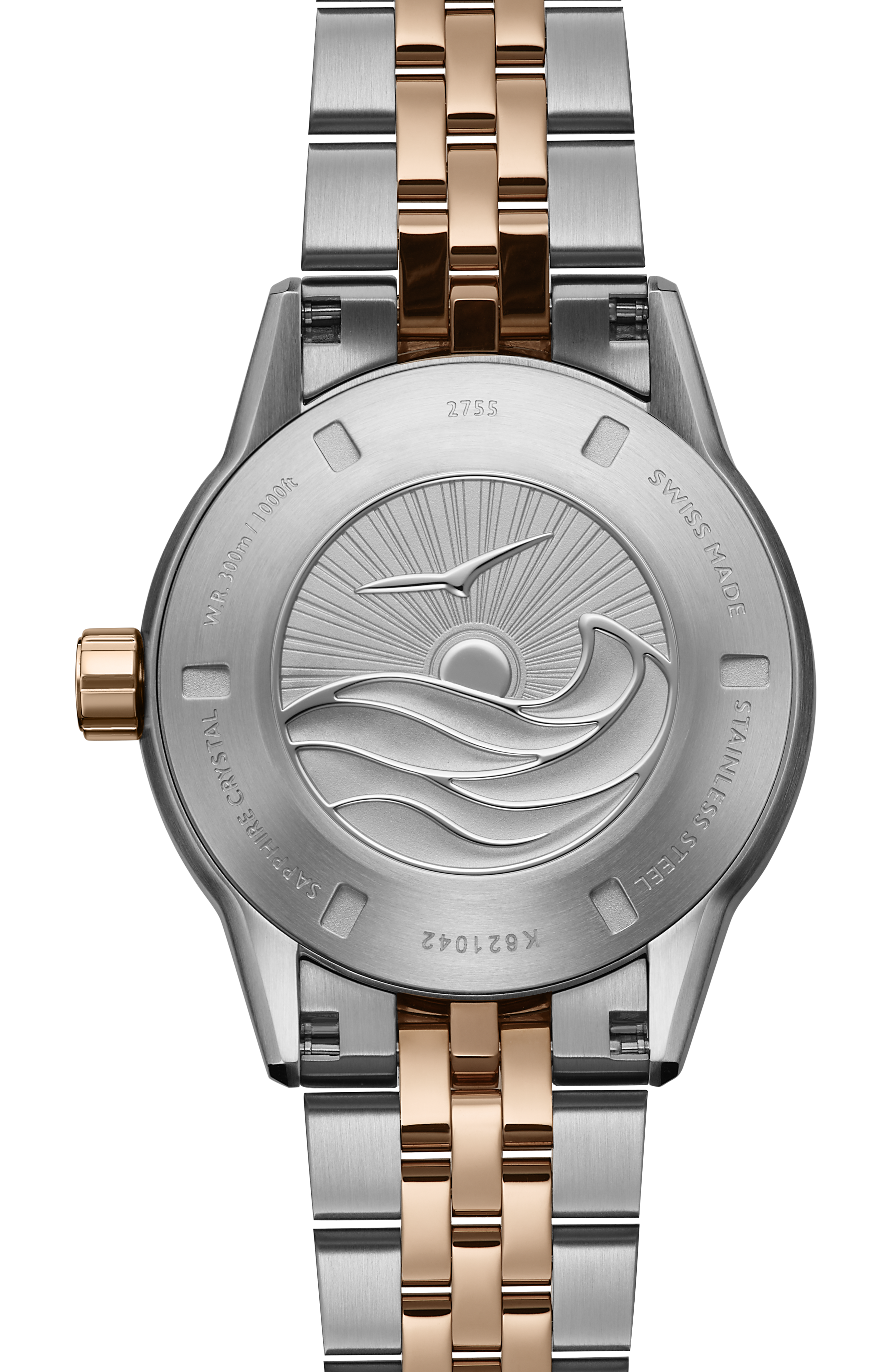 Freelancer Diver Rose Gold PVD Two-Tone Automatic Watch, 36 mm