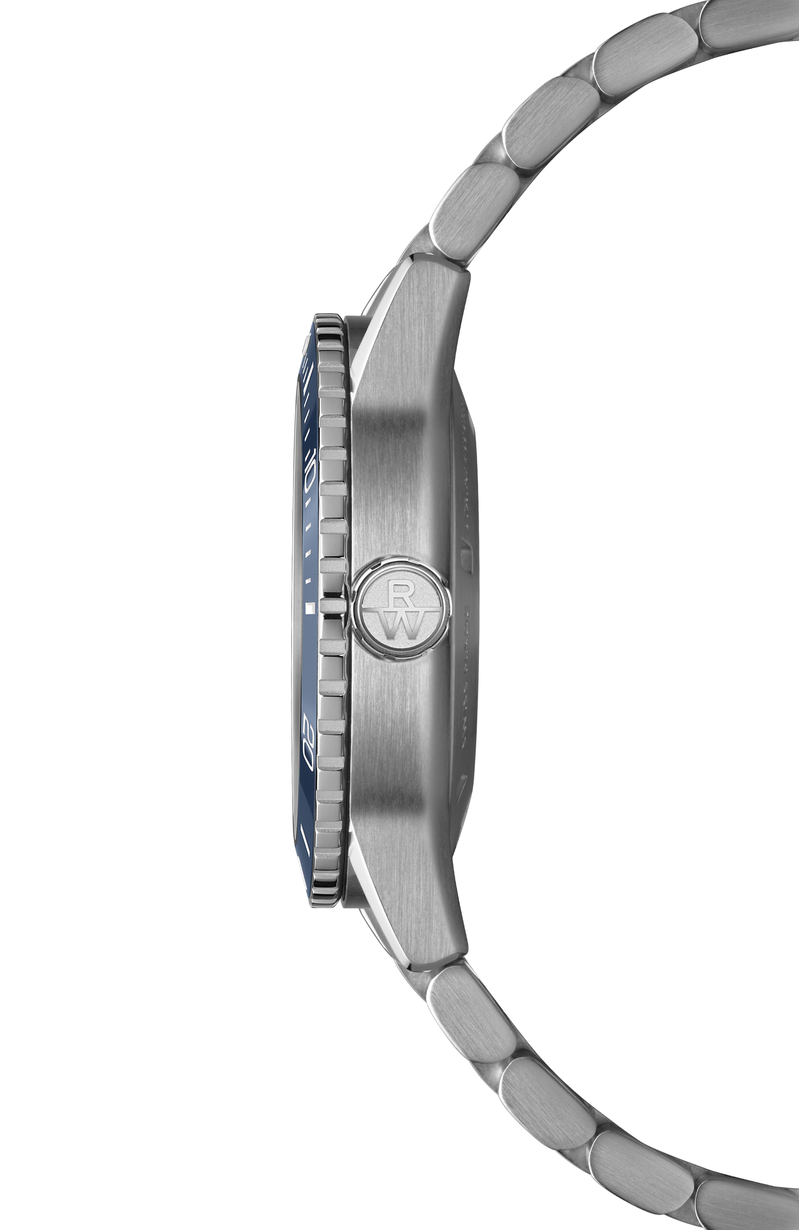 Freelancer Diver Automatic White Dial Bracelet Watch, 36 mm