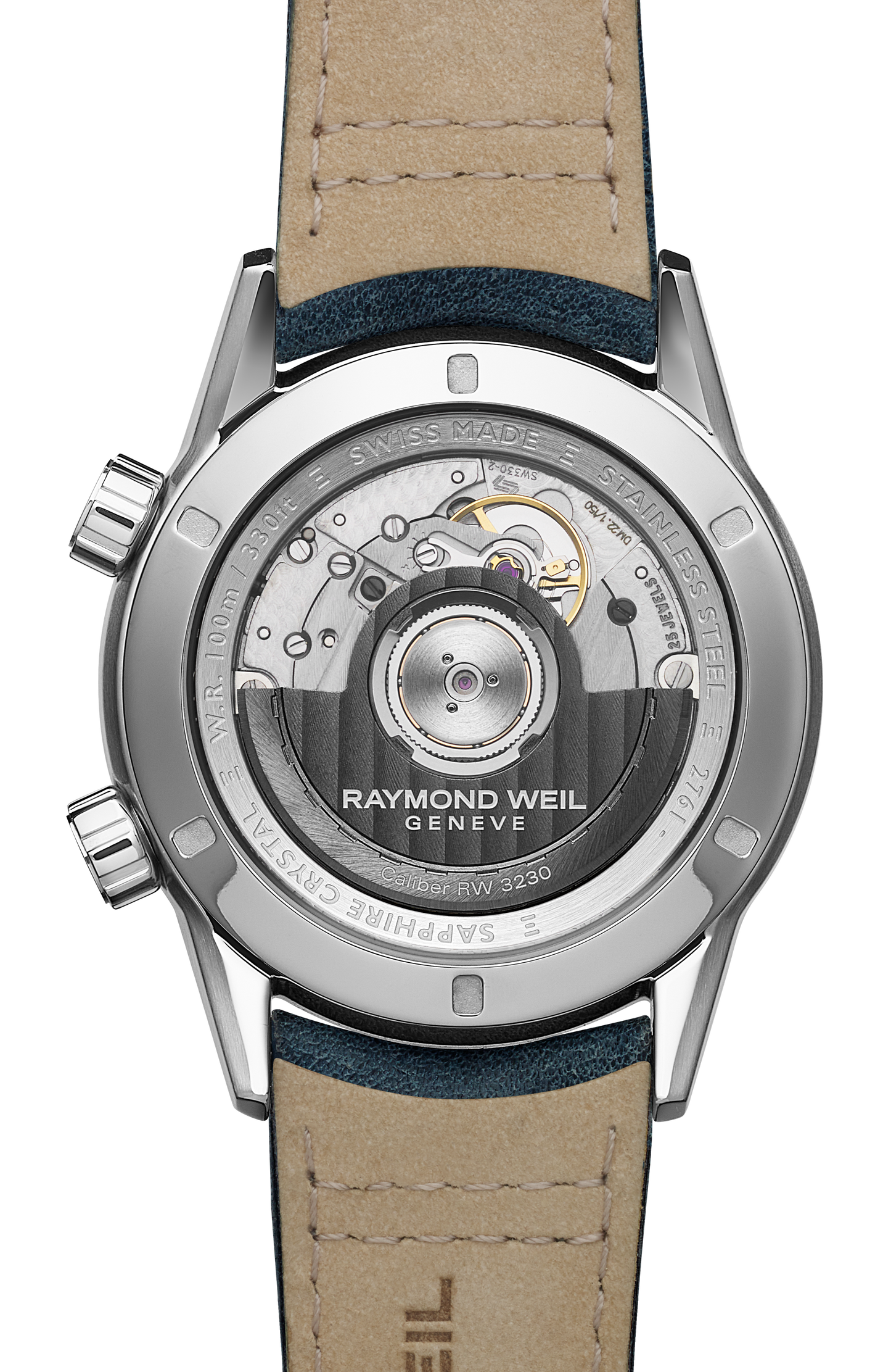 Freelancer Men's GMT Blue Dial And Blue Leather Automatic Watch, 41 mm