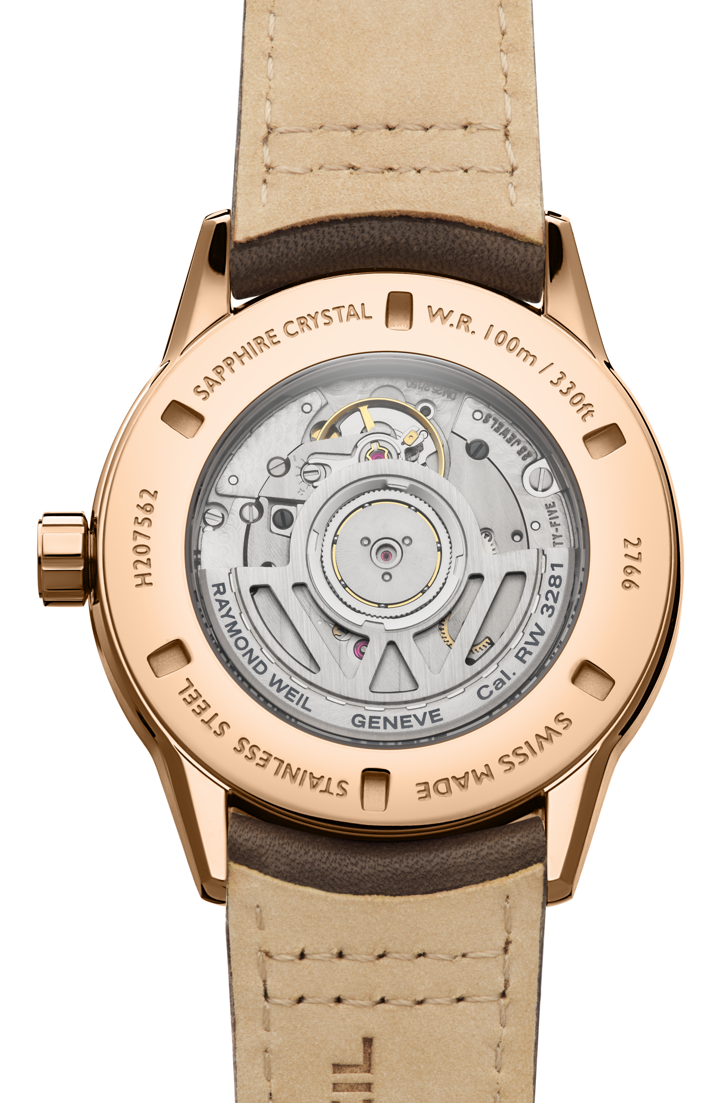 Freelancer Automatic Complete Calendar Dune Sunray Dial Watch, 40 mm