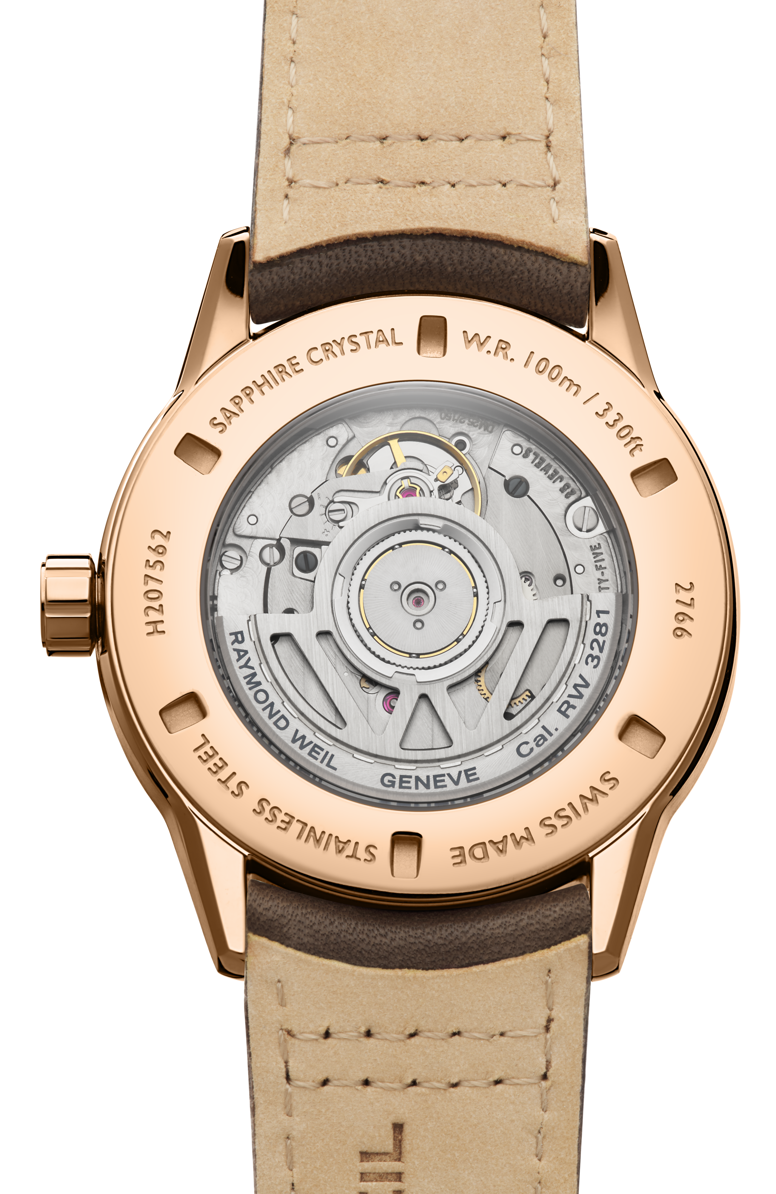 Freelancer Automatic Complete Calendar Dune Sunray Dial Watch, 40 mm