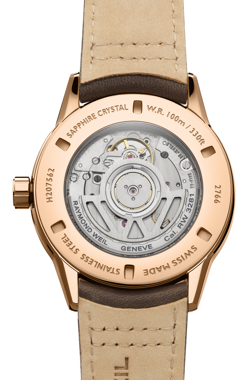 Montre Freelancer Automatique Calendrier Complet, cadran Dune Sunray, 40 mm
