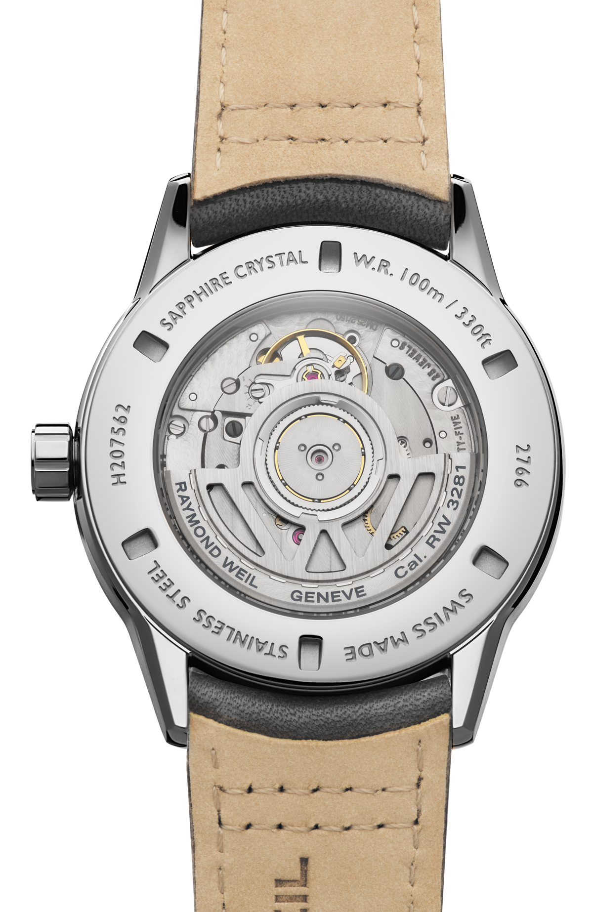 Freelancer Automatic Complete Calendar Anthracite Grey Dial Leather Strap Watch, 40 mm