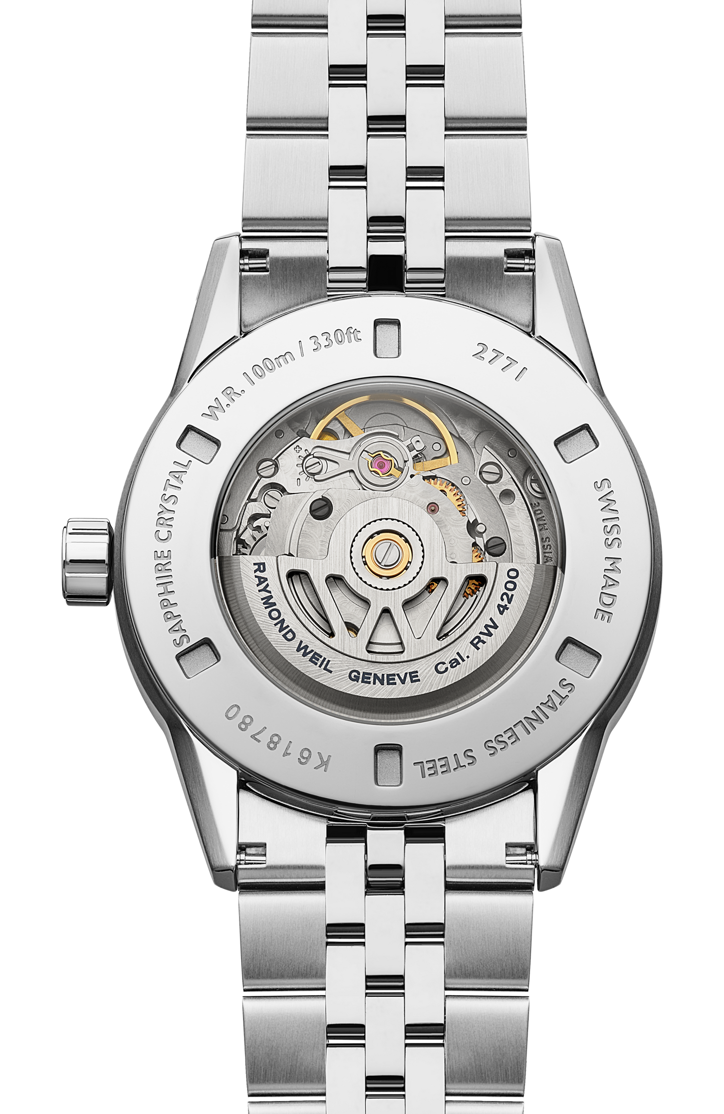 Freelancer Automatic Blue Dial Stainless Steel Bracelet Watch, 38 mm