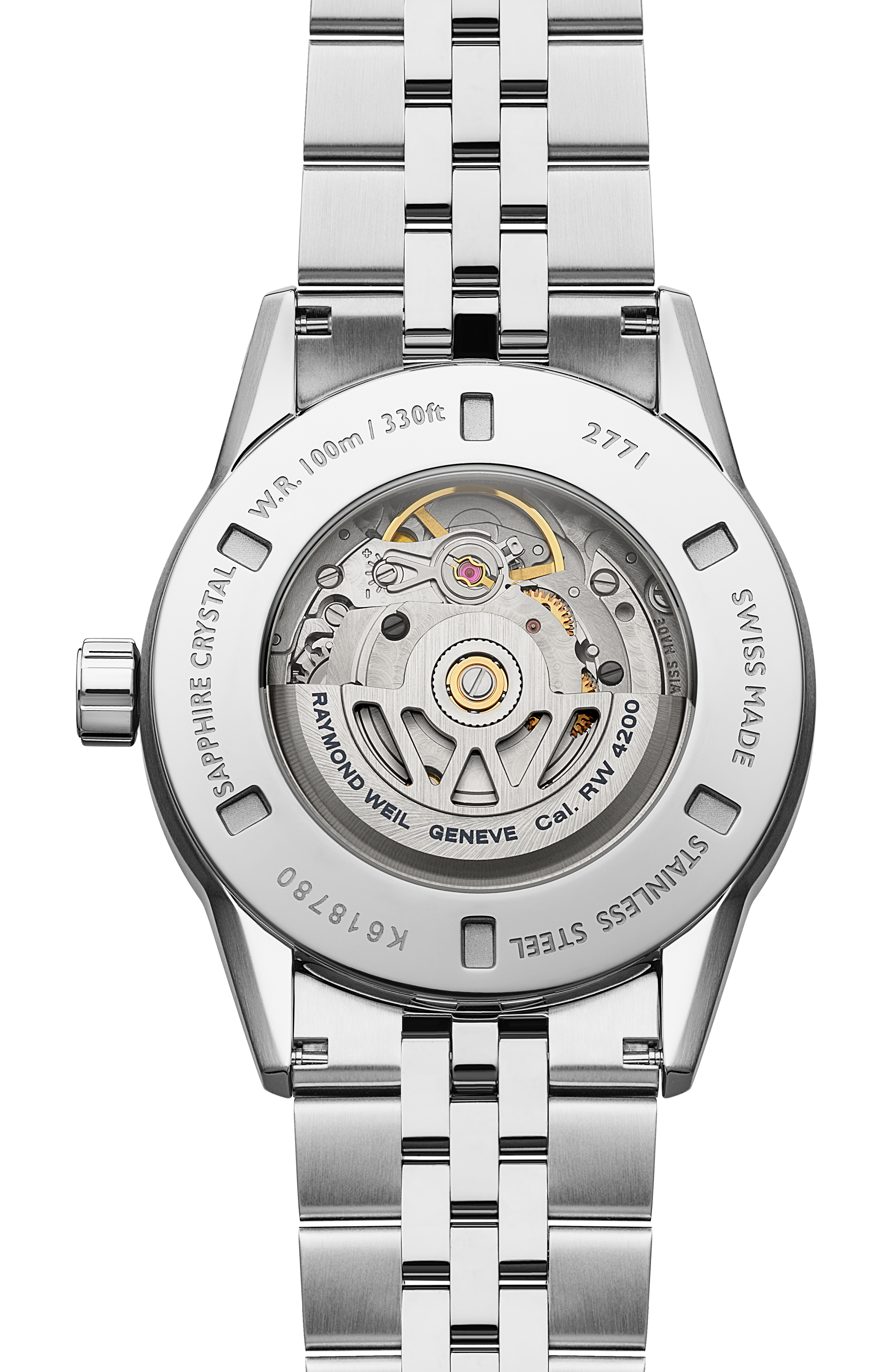 Freelancer Automatic Blue Dial Stainless Steel Bracelet Watch, 38 mm