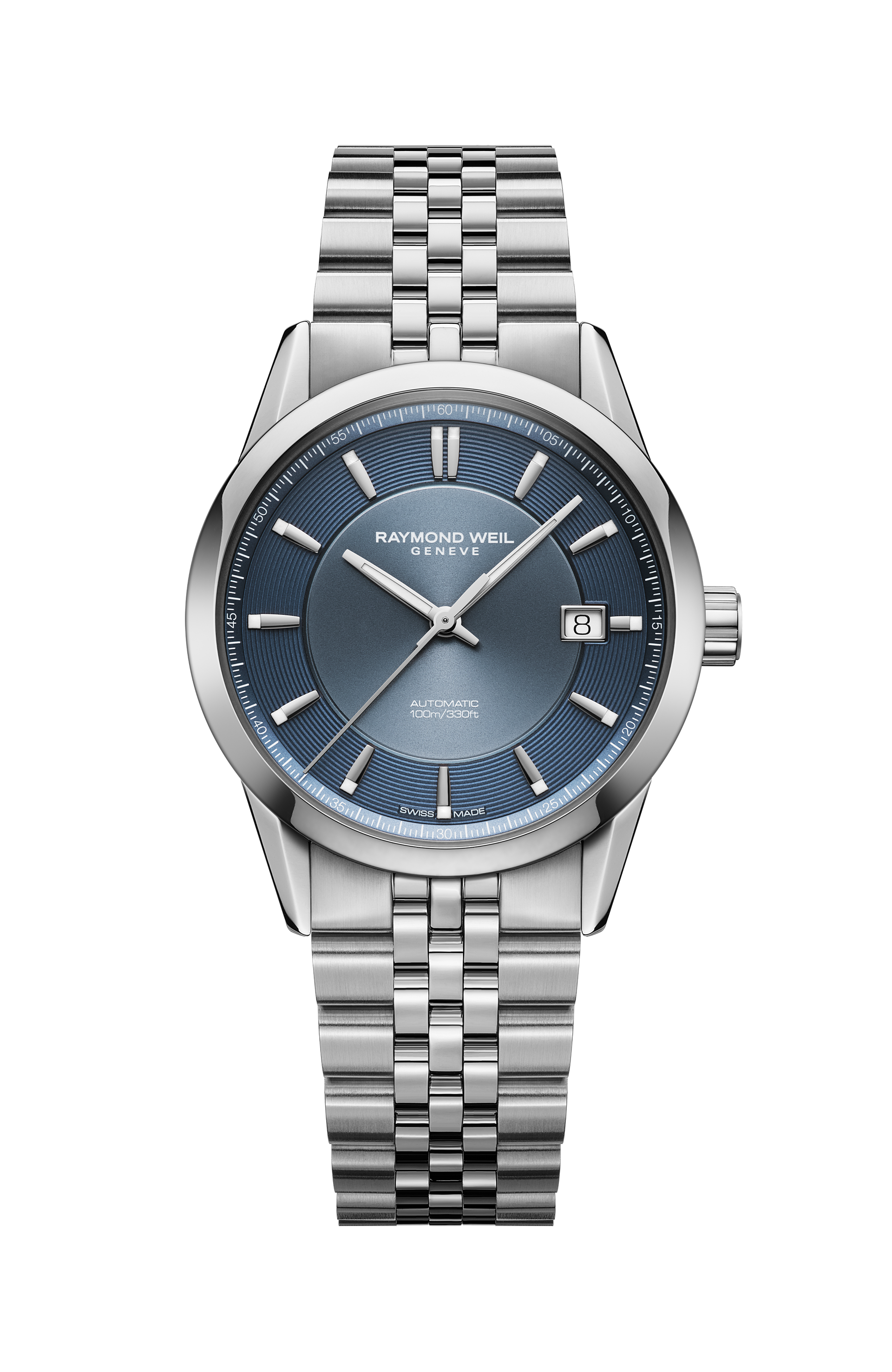 Raymond Weil 腕時計 Men's Blue Dial Stainless Steel Watch - Freelancer | RAYMOND WEIL