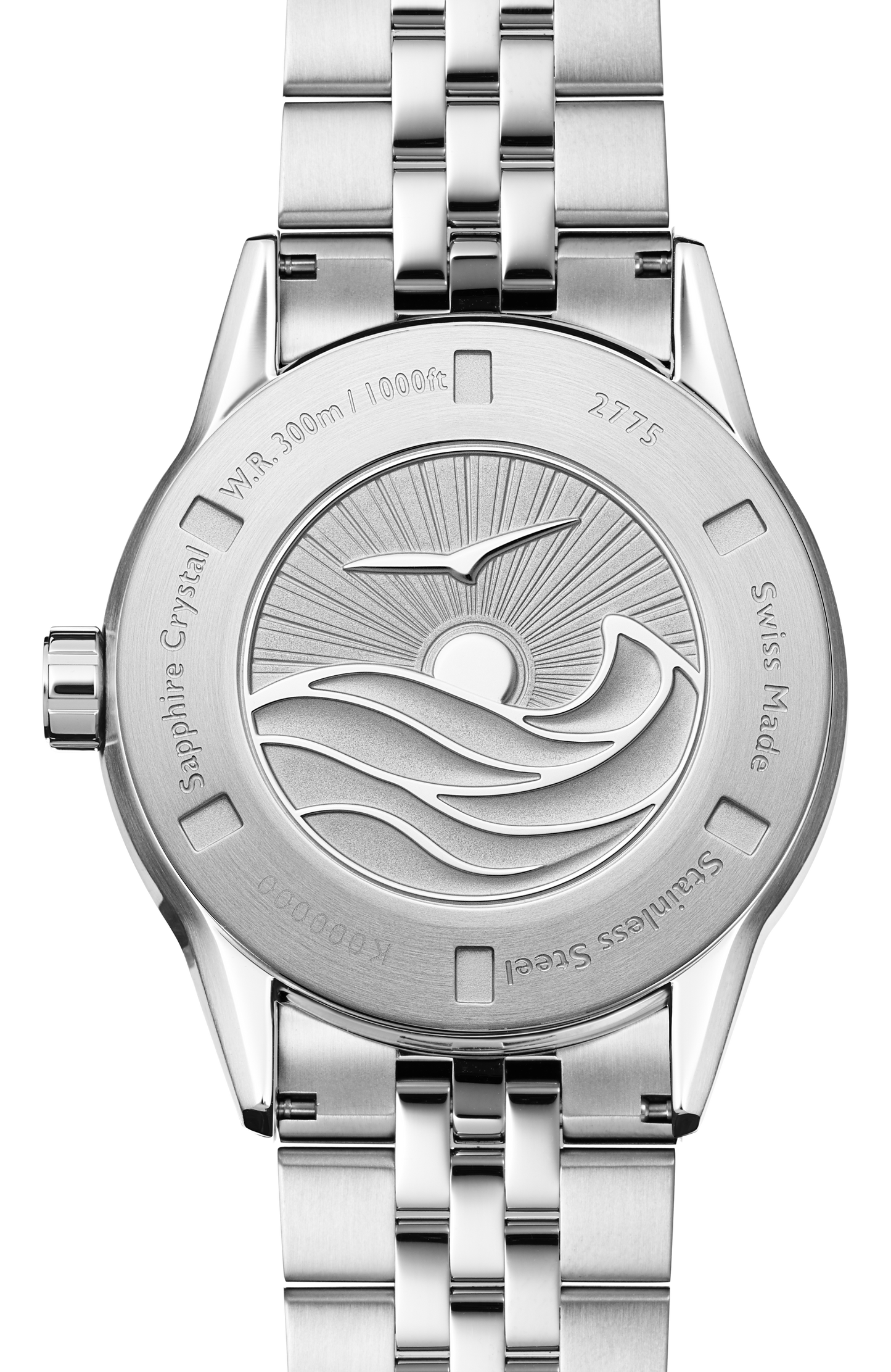 Freelancer Diver Men's Stainless Steel Gradient Black Dial Automatic Watch, 42 mm