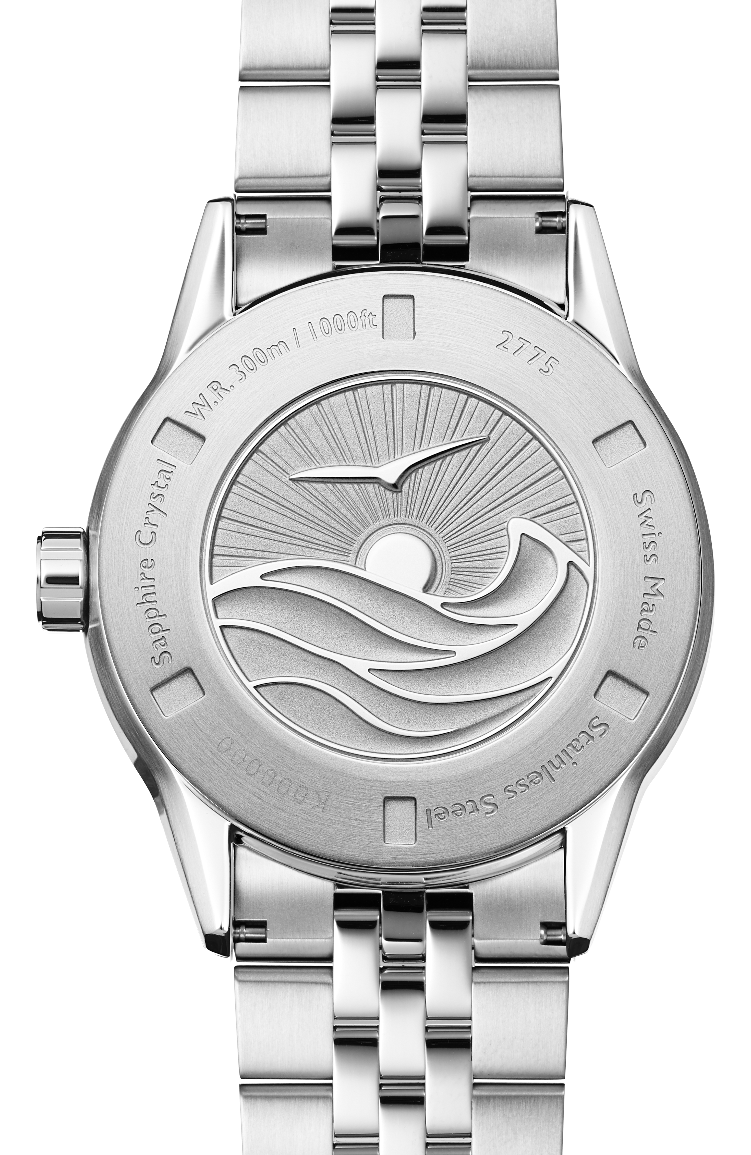 Freelancer Diver Men's Stainless Steel Gradient Black Dial Automatic Watch, 42 mm