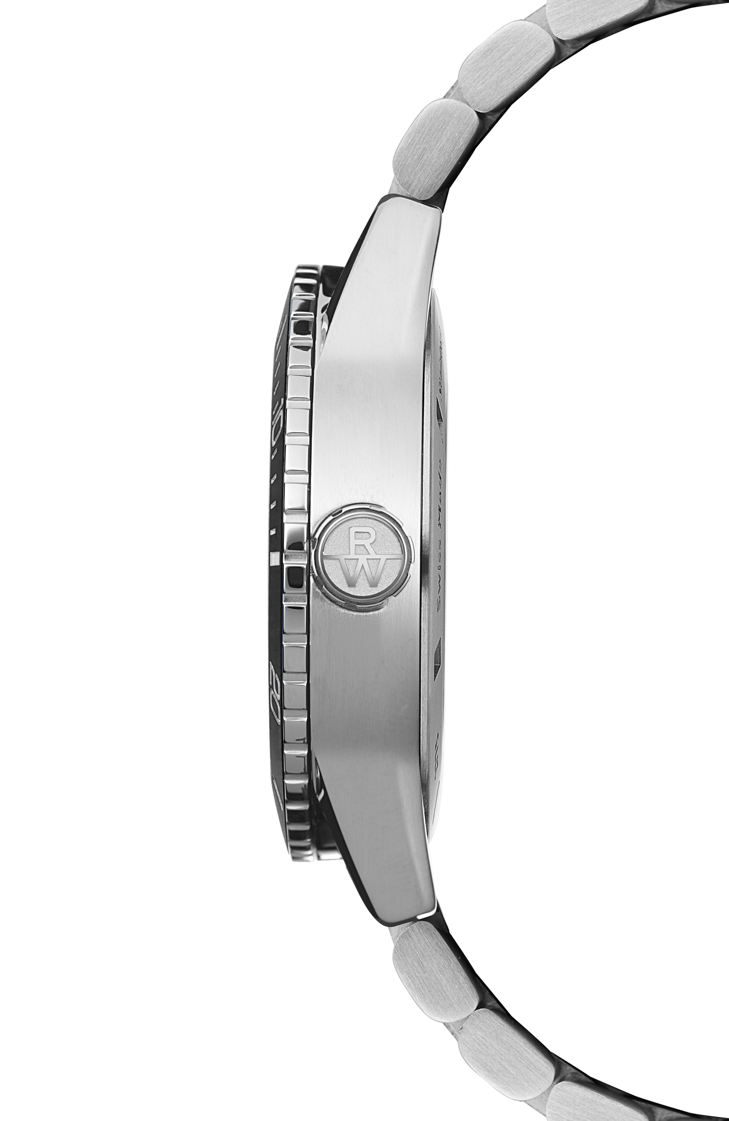 Freelancer Diver Men's Stainless Steel Gradient Black Dial Automatic Watch, 42 mm