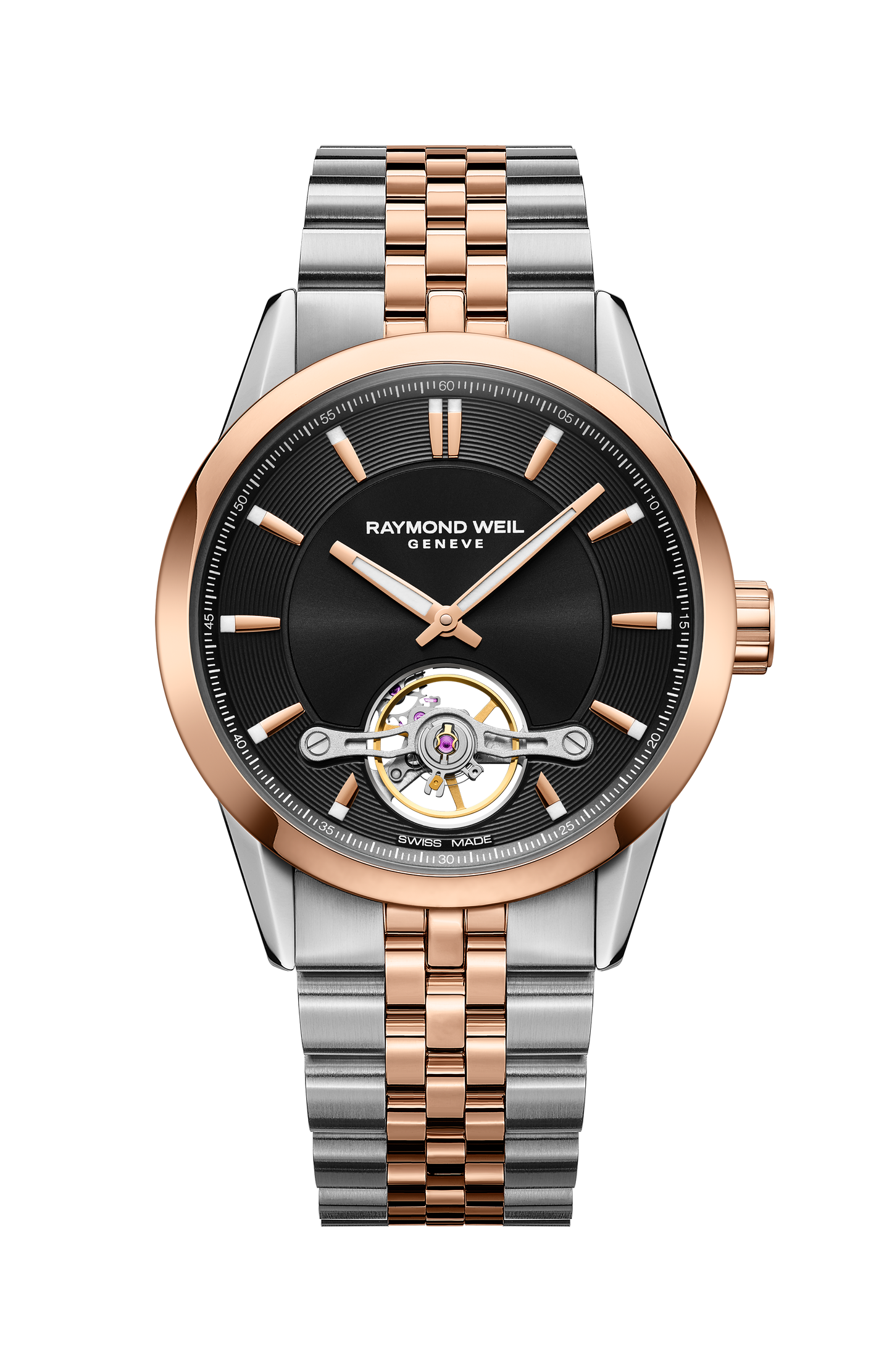 Freelancer Calibre RW1212 Men's Rose Gold Automatic Watch, 42 mm