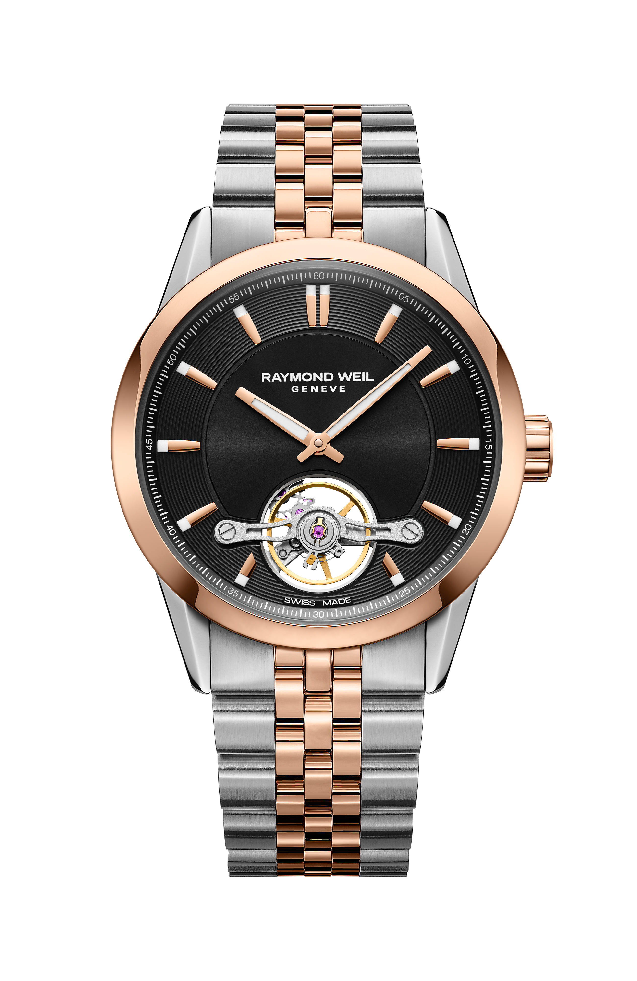 Freelancer Calibre RW1212 Men's Rose Gold Automatic Watch, 42 mm