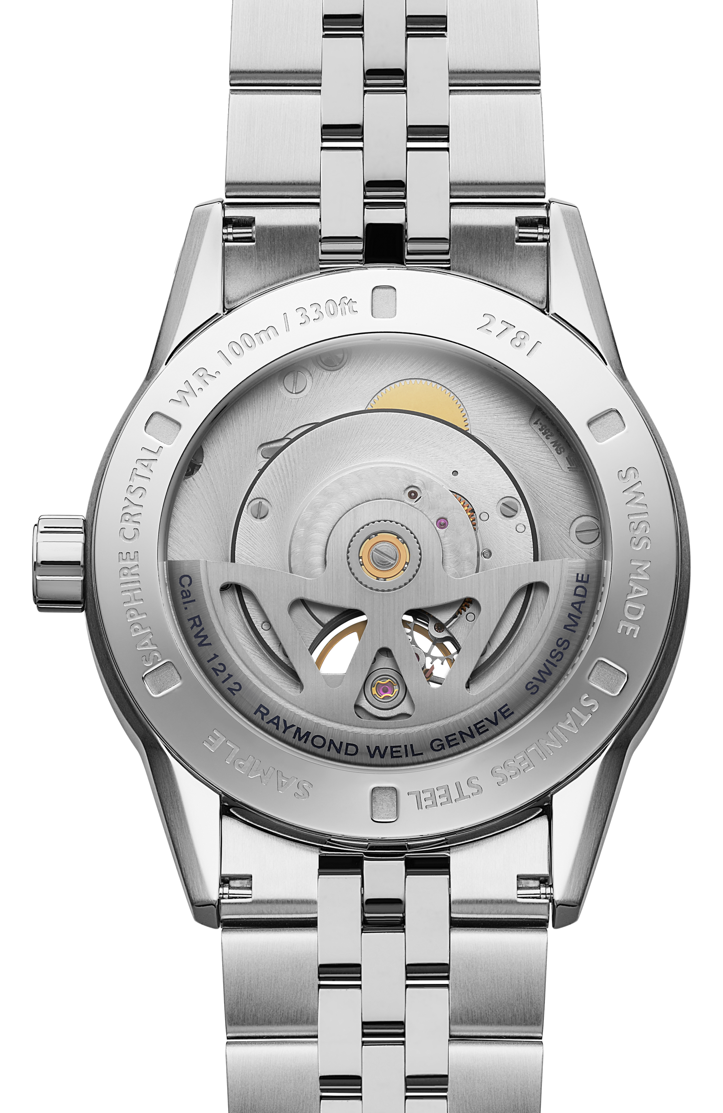 Freelancer Calibre RW1212 Men's Automatic Green Steel Watch, 42 mm