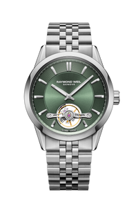 Freelancer Calibre RW1212 Men's Automatic Green Steel Watch, 42 mm