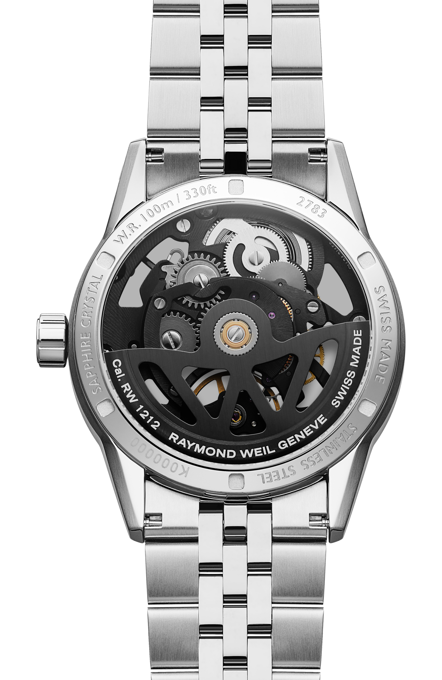Freelancer Calibre RW1212 Skeleton Automatic Watch, 38 mm
