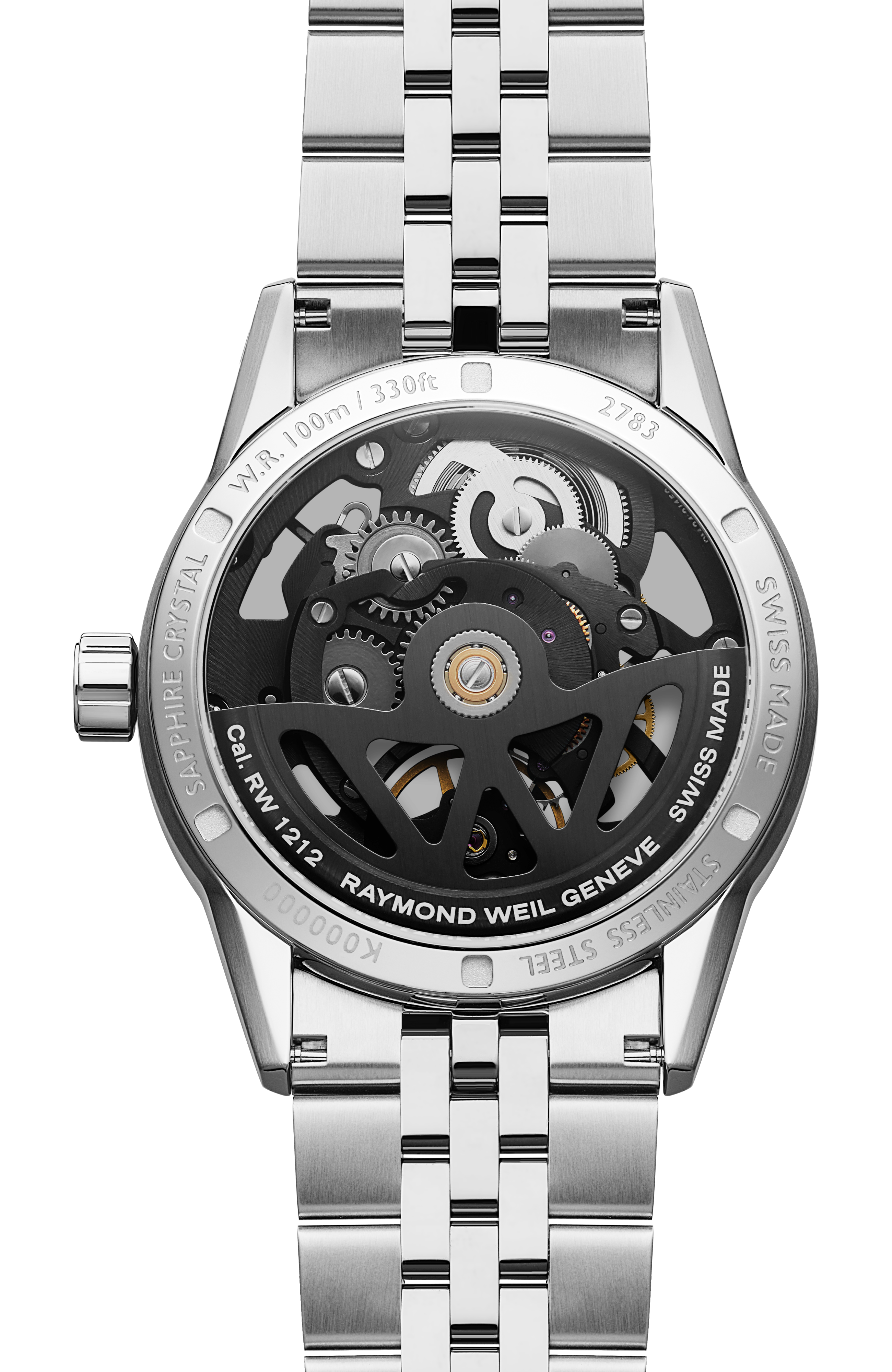 Freelancer Calibre RW1212 Skeleton Automatic Watch, 38 mm