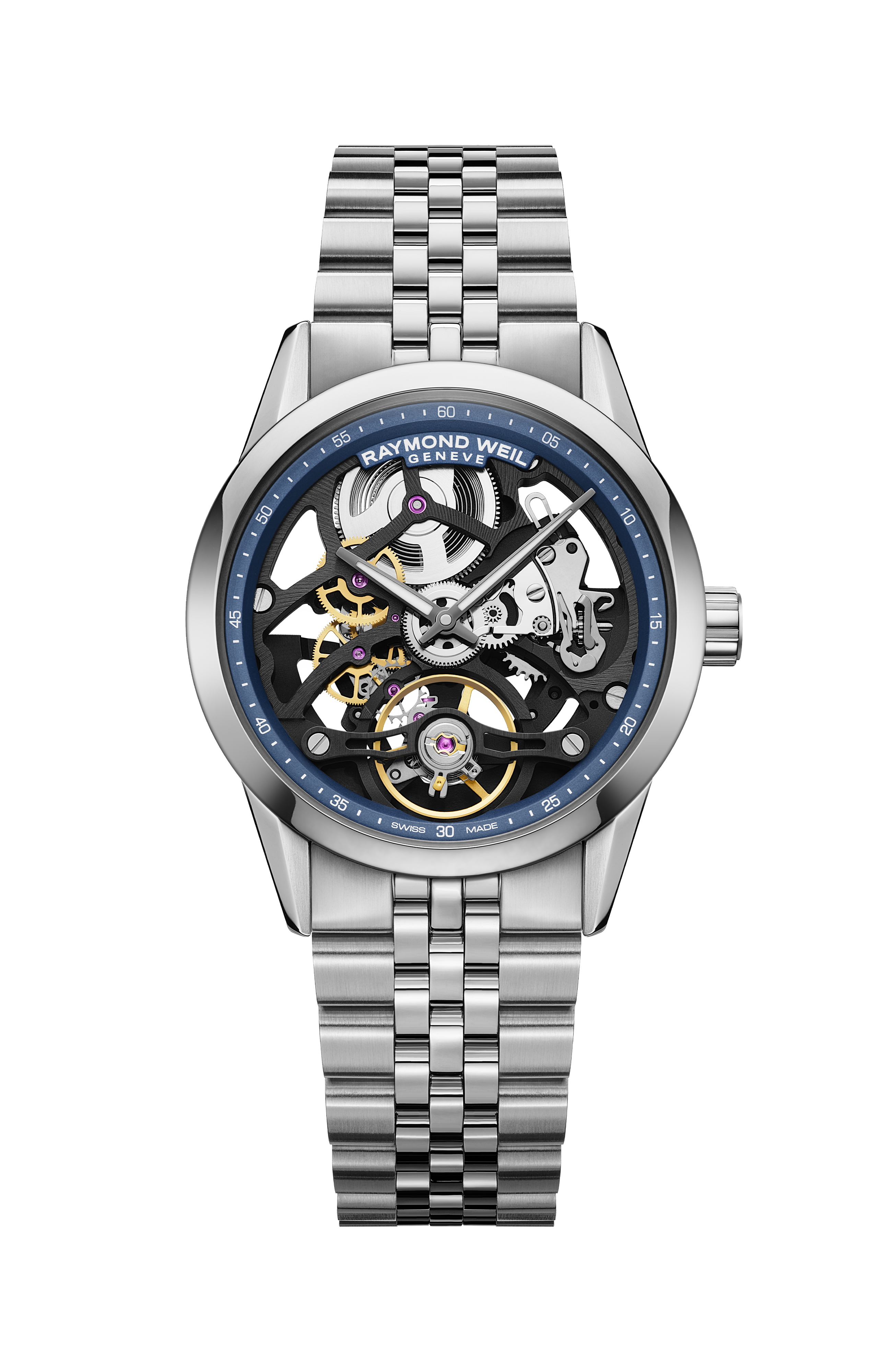 Freelancer Calibre RW1212 Skeleton Automatic Watch, 38 mm