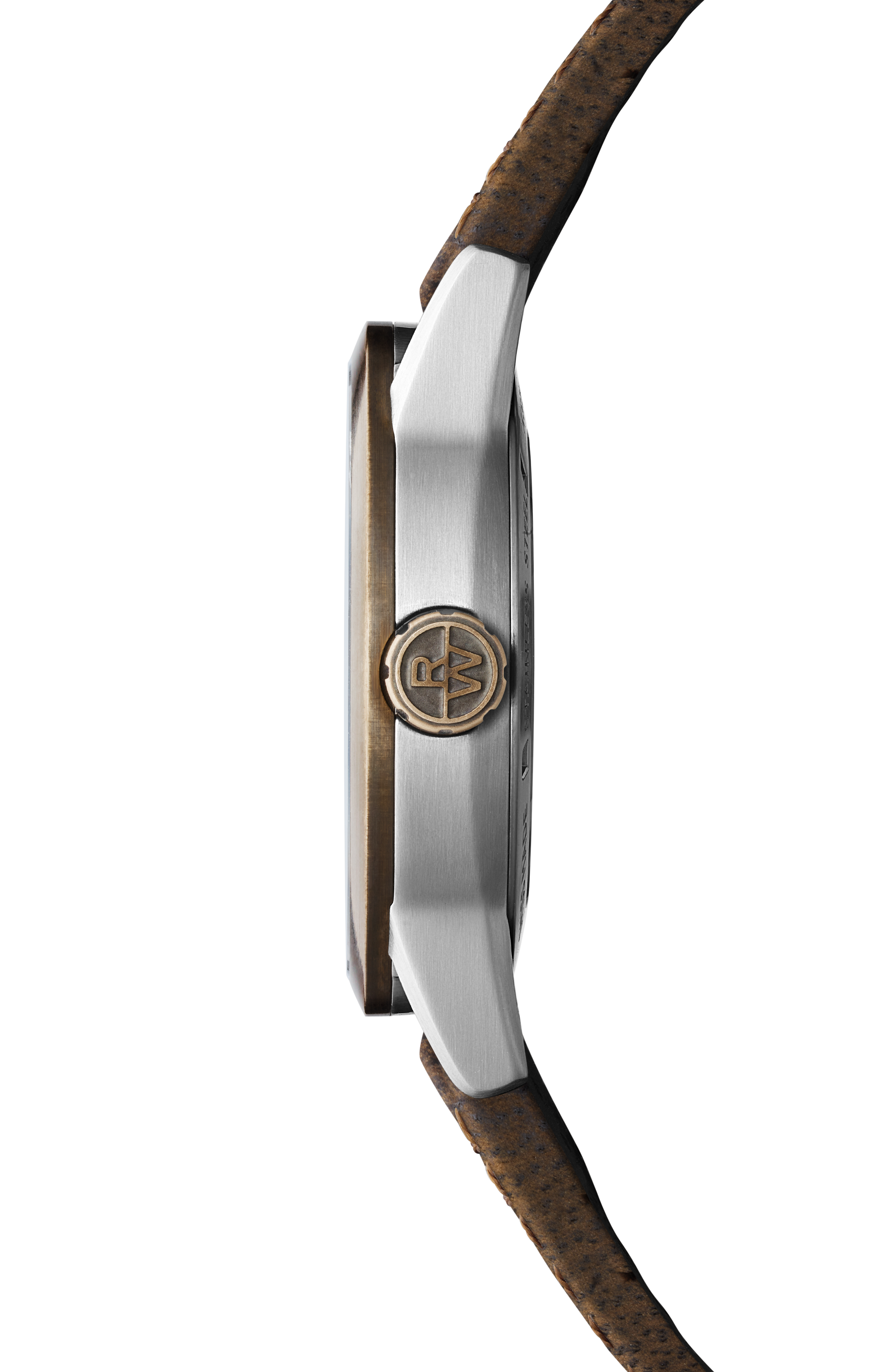 Freelancer Calibre RW1212 Skeleton Men's Automatic Bronze Watch, 42 mm