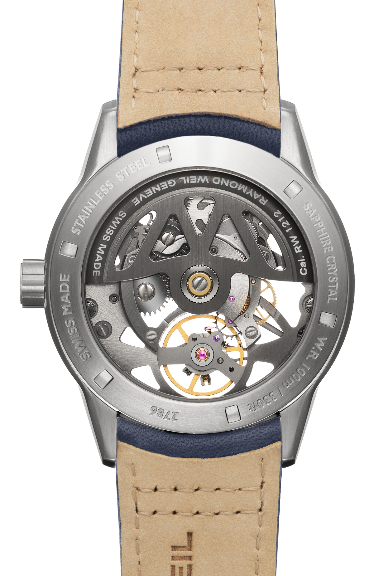 Freelancer Calibre RW1212 Men's Anthracite Skeleton Automatic Watch, 40 mm