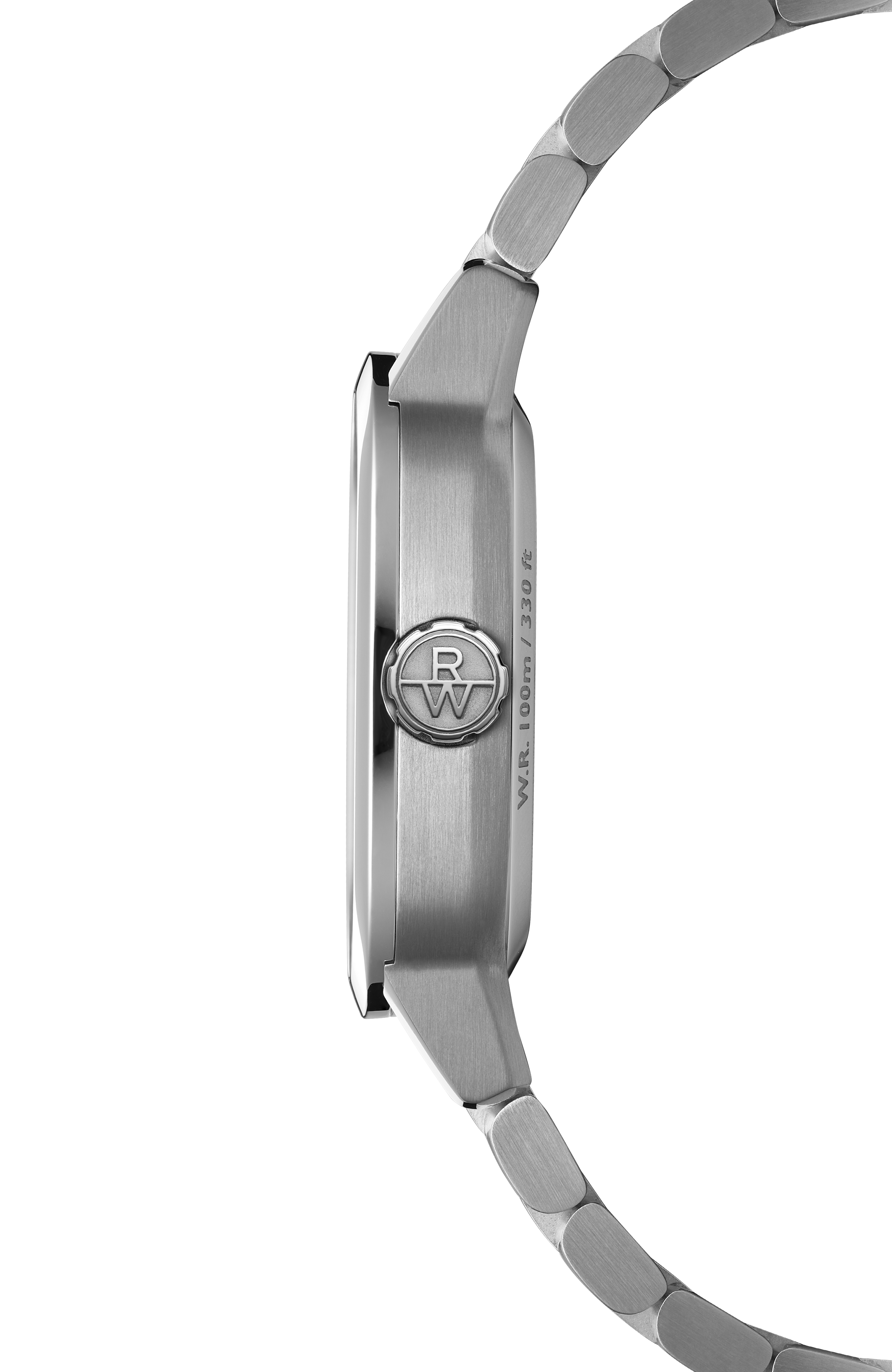 Freelancer Calibre RW1212 Men’s Automatic Blue Steel Cushion Shape Watch, 40 x 40 mm