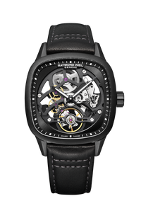 Freelancer Automatic Cushion Skeleton Limited Edition Watch, 40 x 40 mm