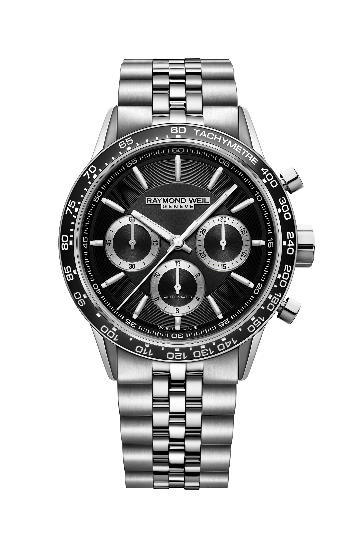Freelancer Men's Automatic Chronograph Bracelet Watch, 43 mm