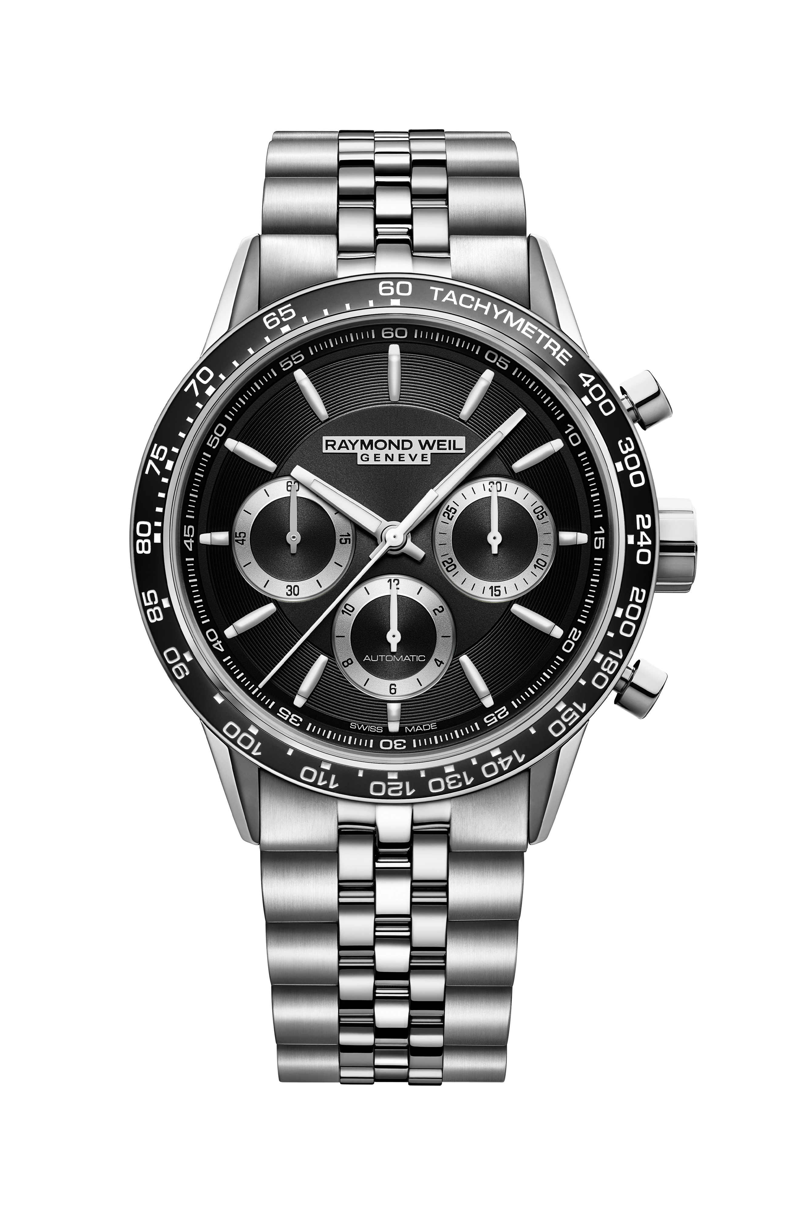 Freelancer Men's Automatic Chronograph Bracelet Watch, 43 mm